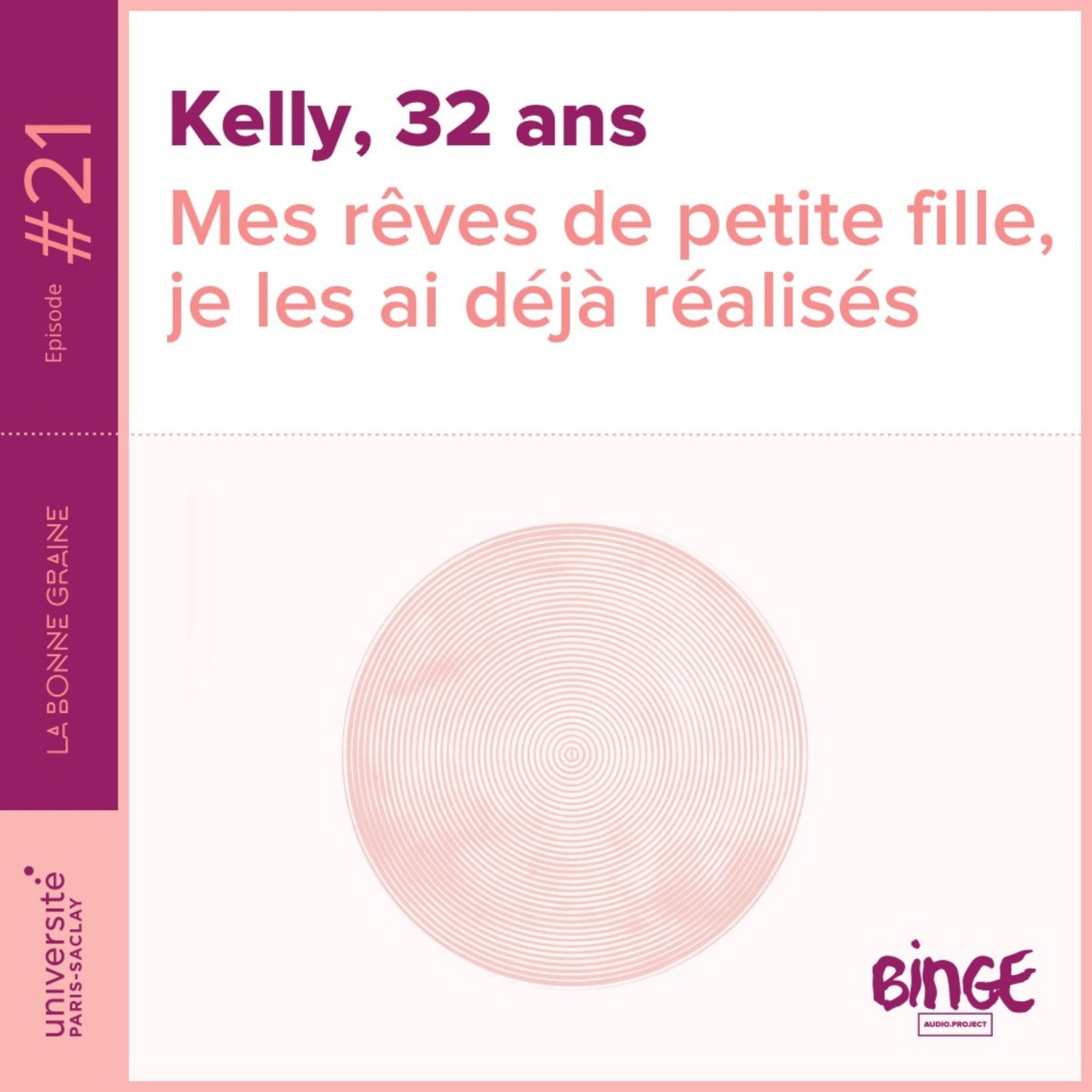 cover art for 21 - Kelly : « Mes rêves de petite fille, je les ai déjà réalisés »