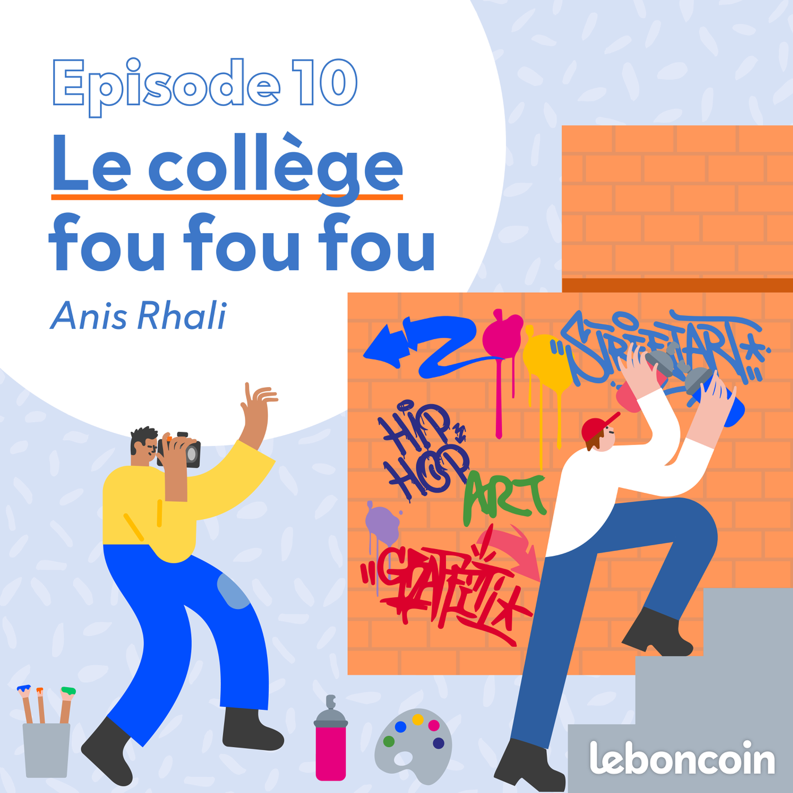 cover art for Les bonnes histoires - Le collège fou fou fou (10/12)