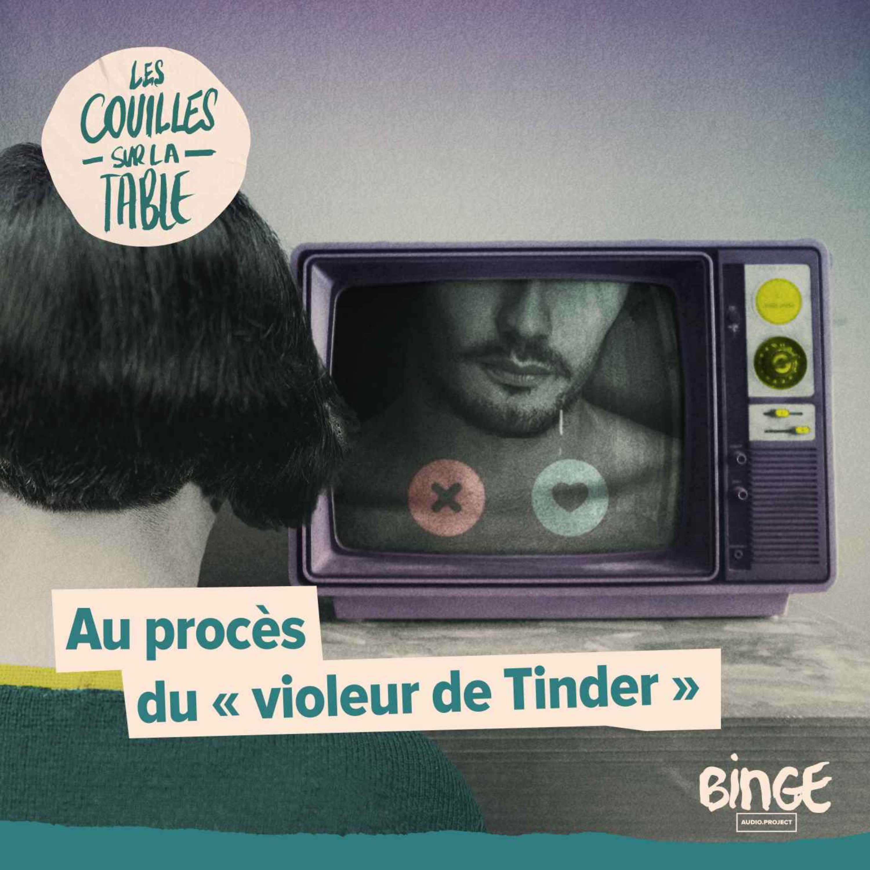 cover art for Au procès du « violeur de Tinder »