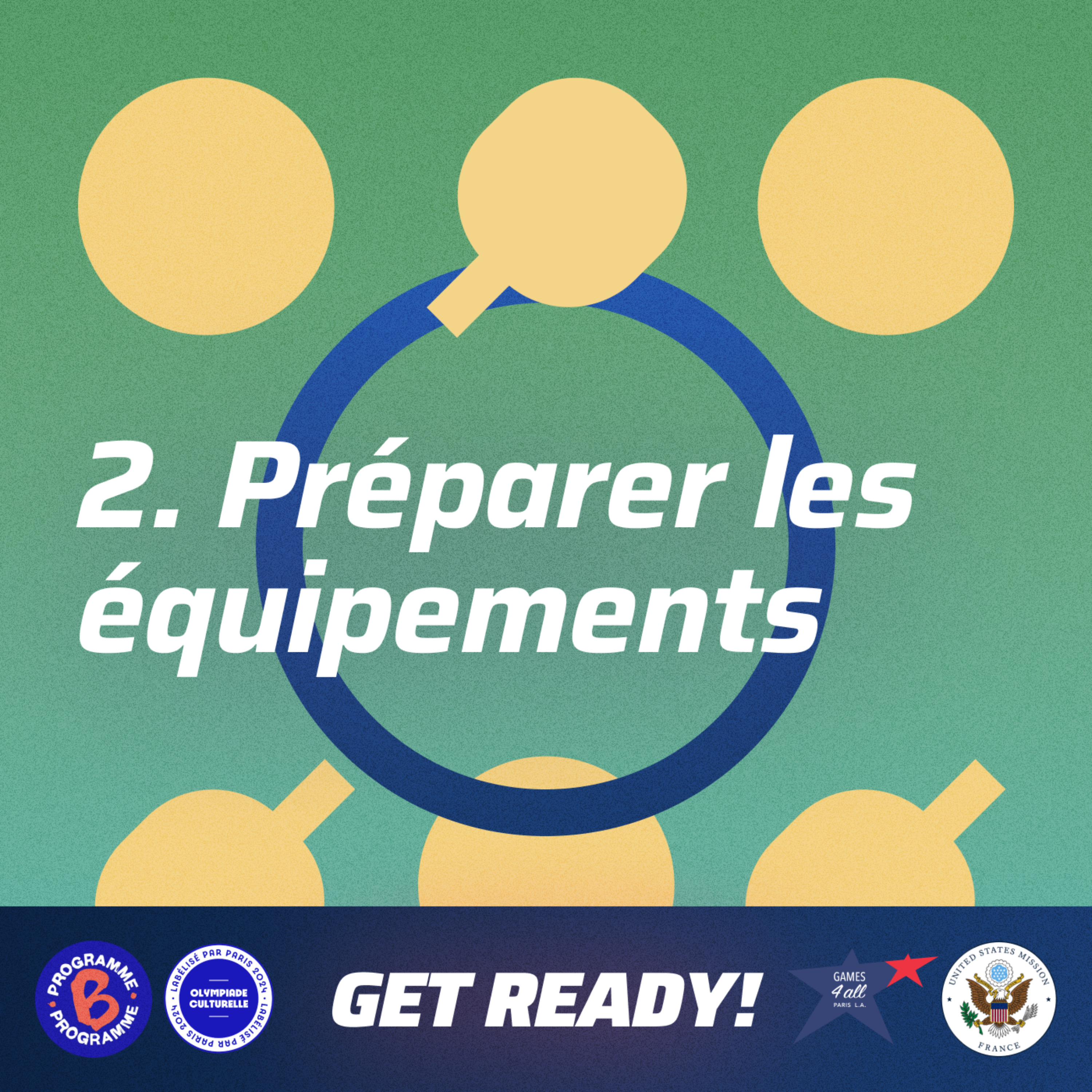 cover art for Préparer les équipements | JOP 2024, Get Ready ! 