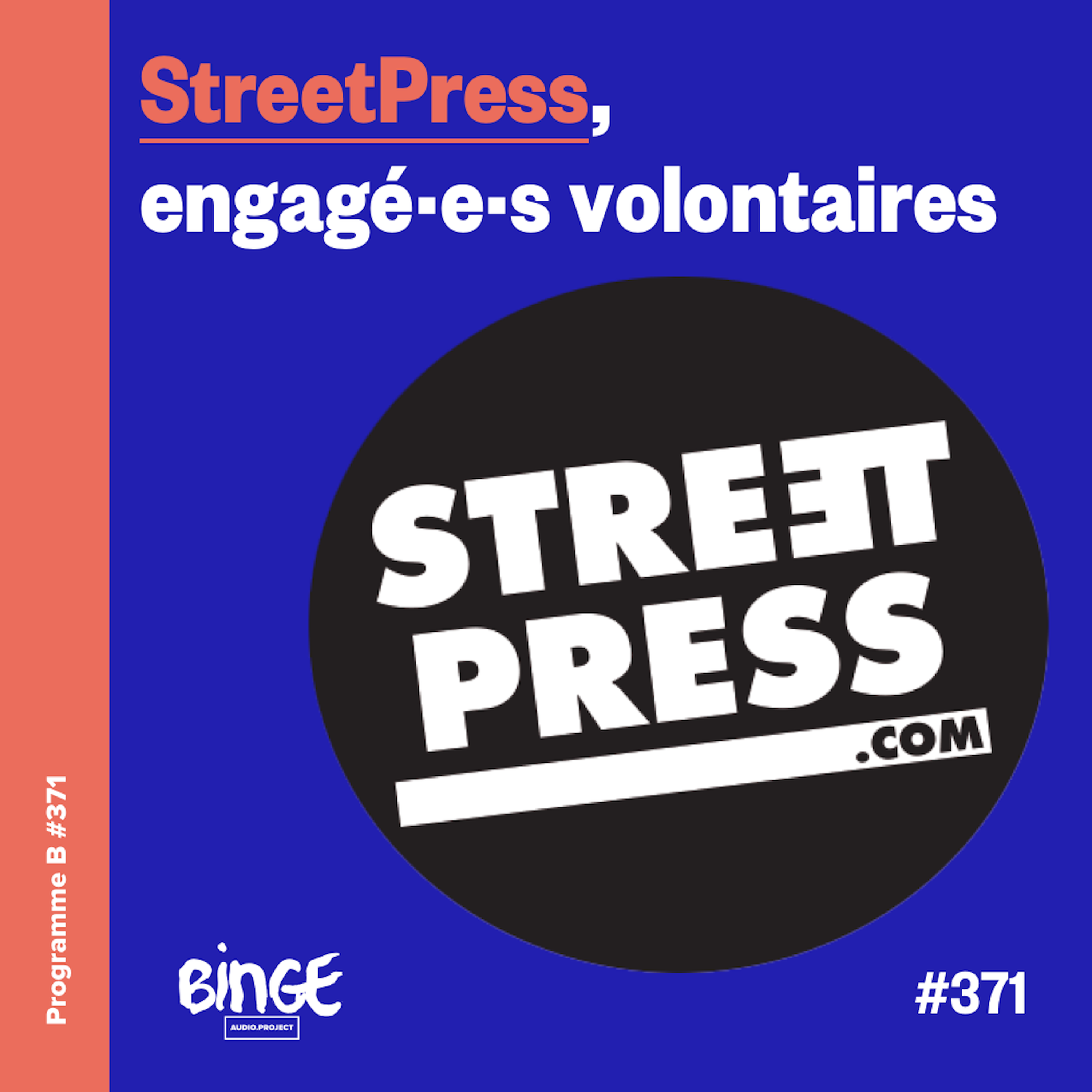 cover art for StreetPress, engagé·e·s volontaires