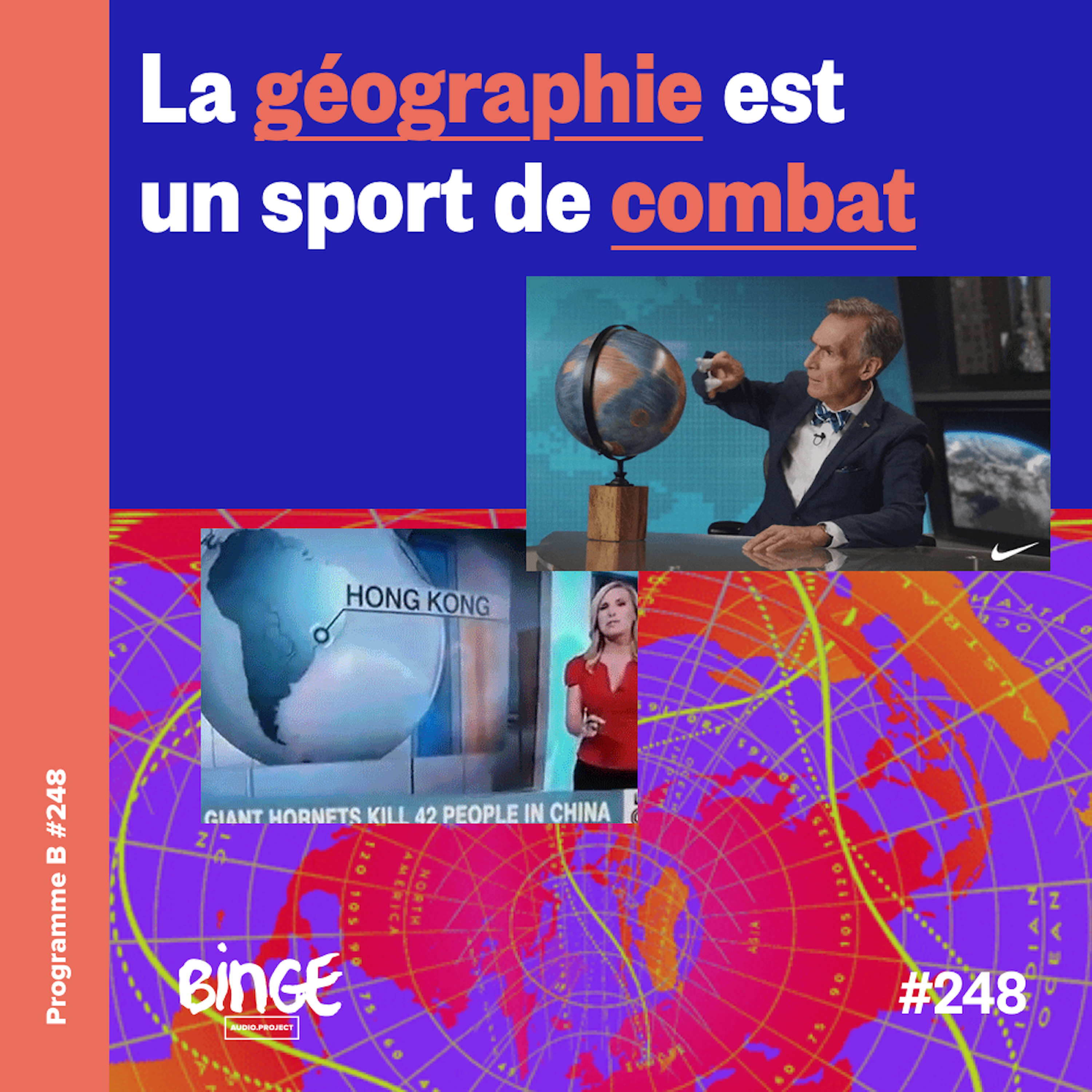 cover art for La géographie est un sport de combat