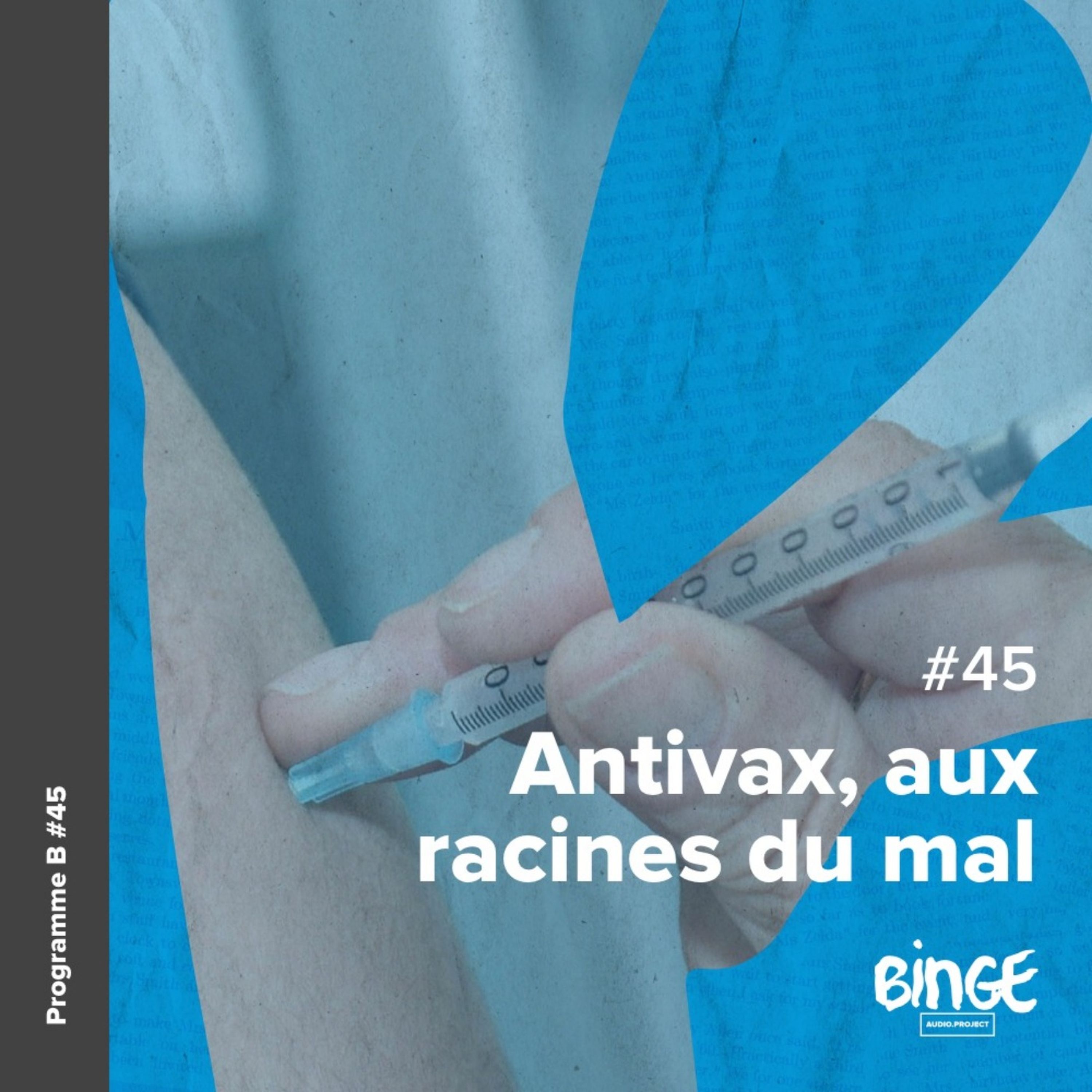 cover art for Antivax, aux racines du mal