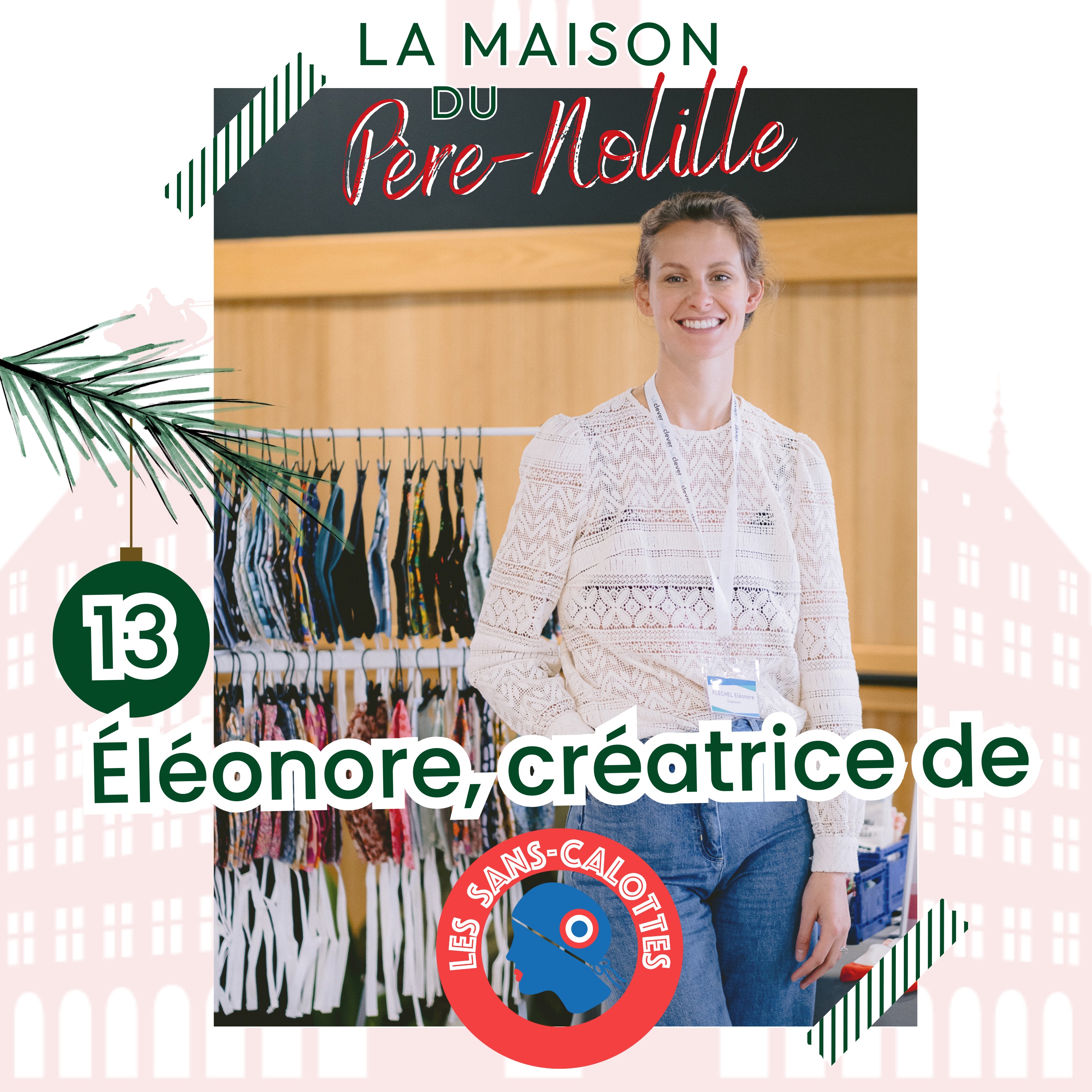 ÉLÉONORE DES SANS-CALOTTES -  Quand couture, style et innovation rencontrent le monde médical