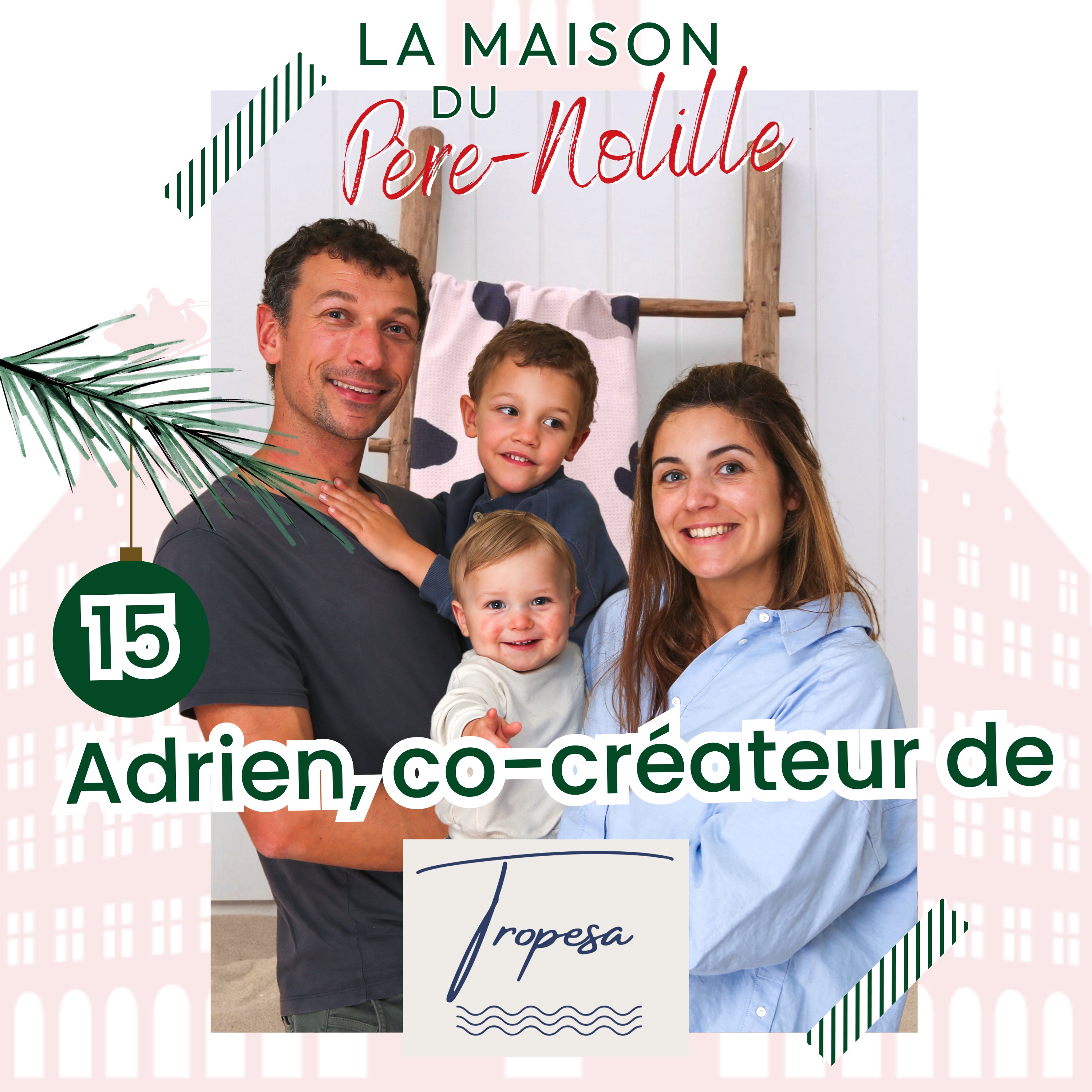ADRIEN DE TROPESA - Des serviettes et ponchos pensés pour la famille