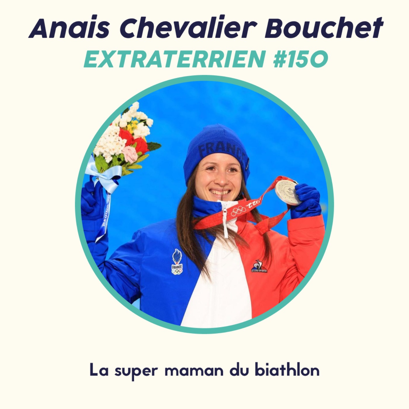 cover art for 1/2 Anaïs Chevalier Bouchet - La Super Maman du biathlon 