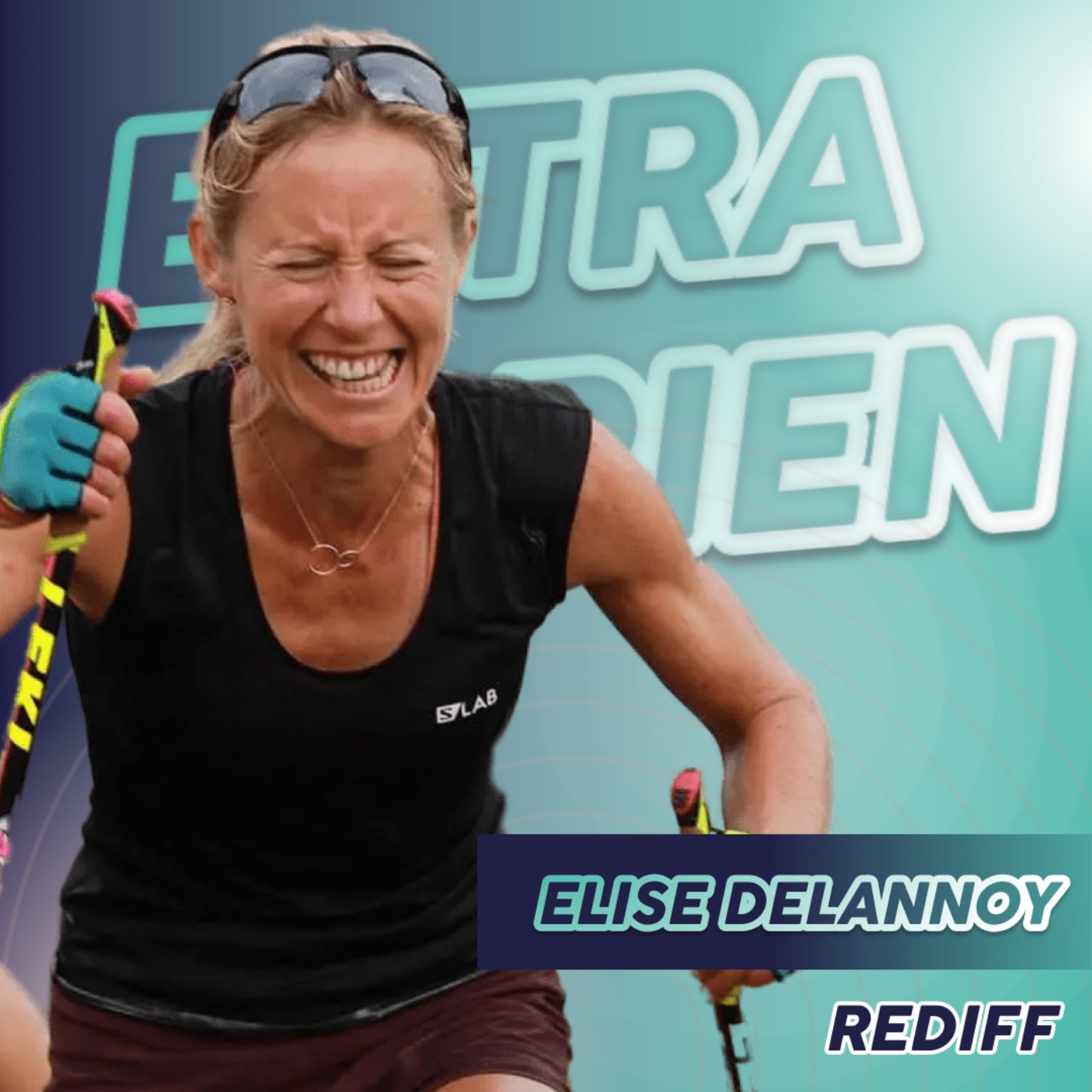 Elise Delannoy - Record de dénivelé positif en 24h.