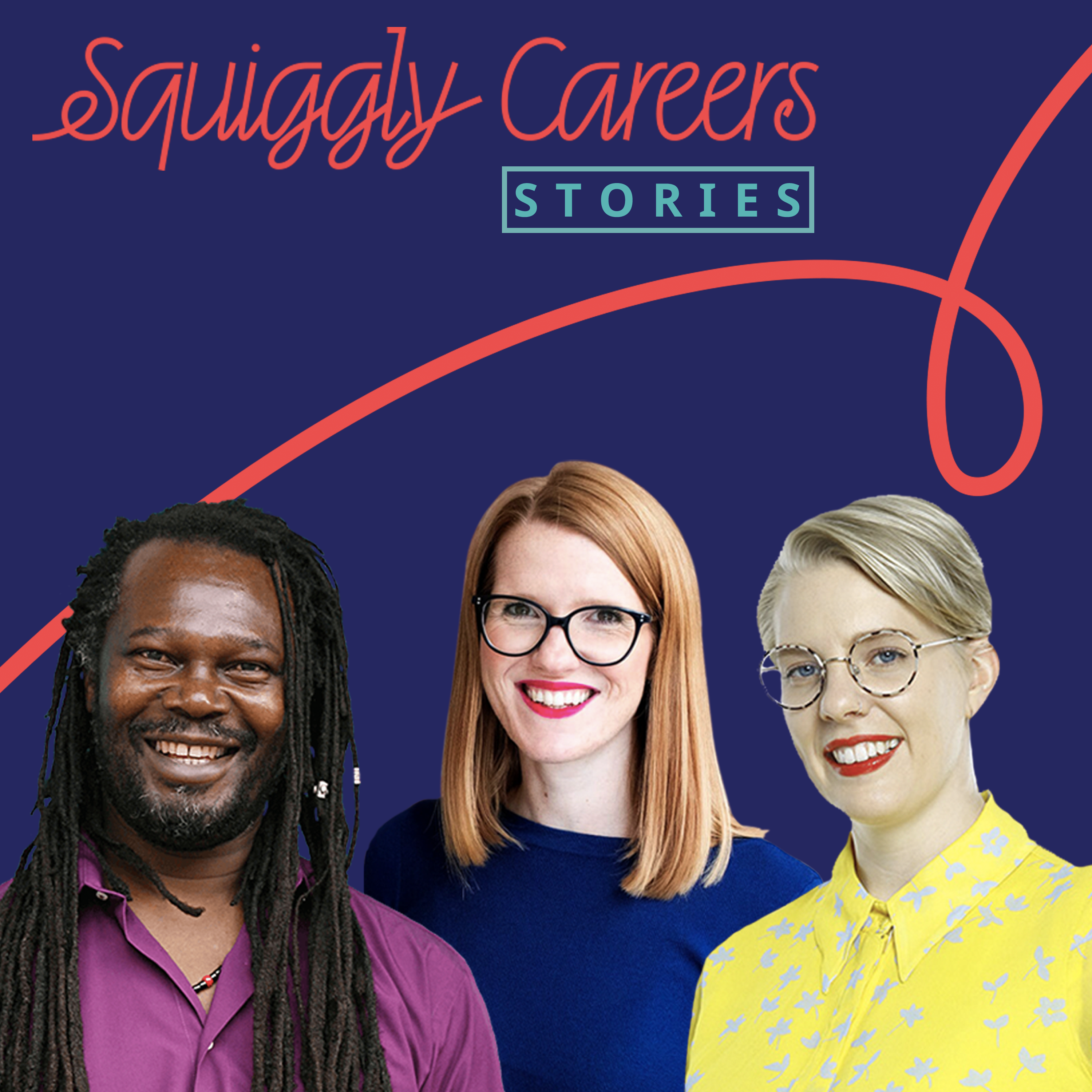 #116 Squiggly Career Stories featuring Emma Gannon & Levi Roots - podcast episode cover