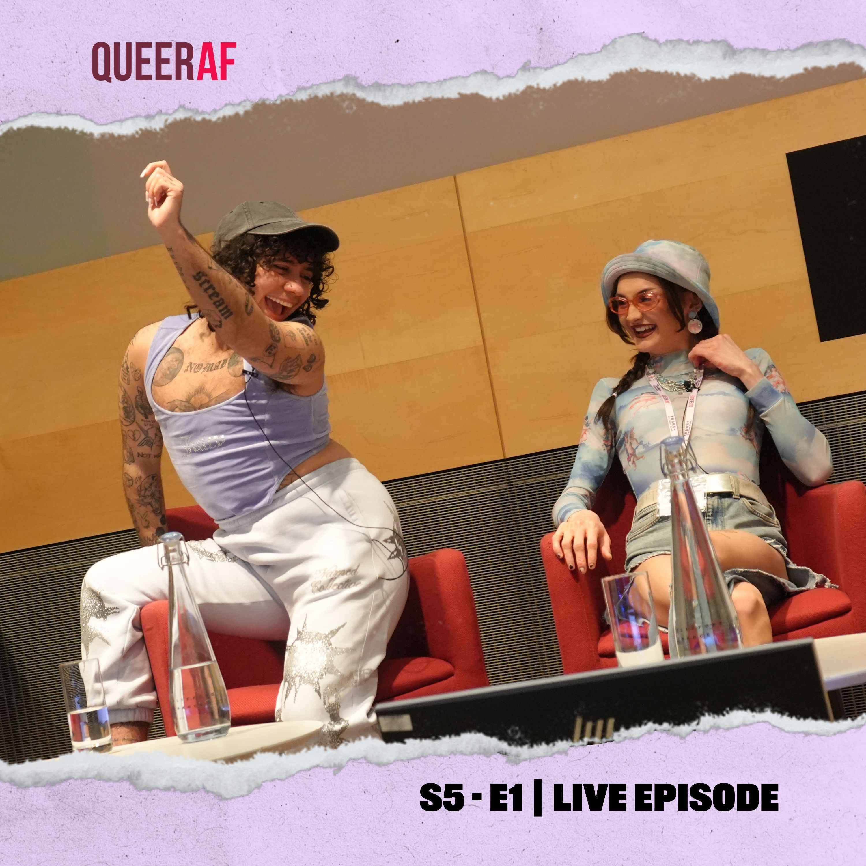Live Episode: Sex Education’s Felix Mufti and Anthony Lexa