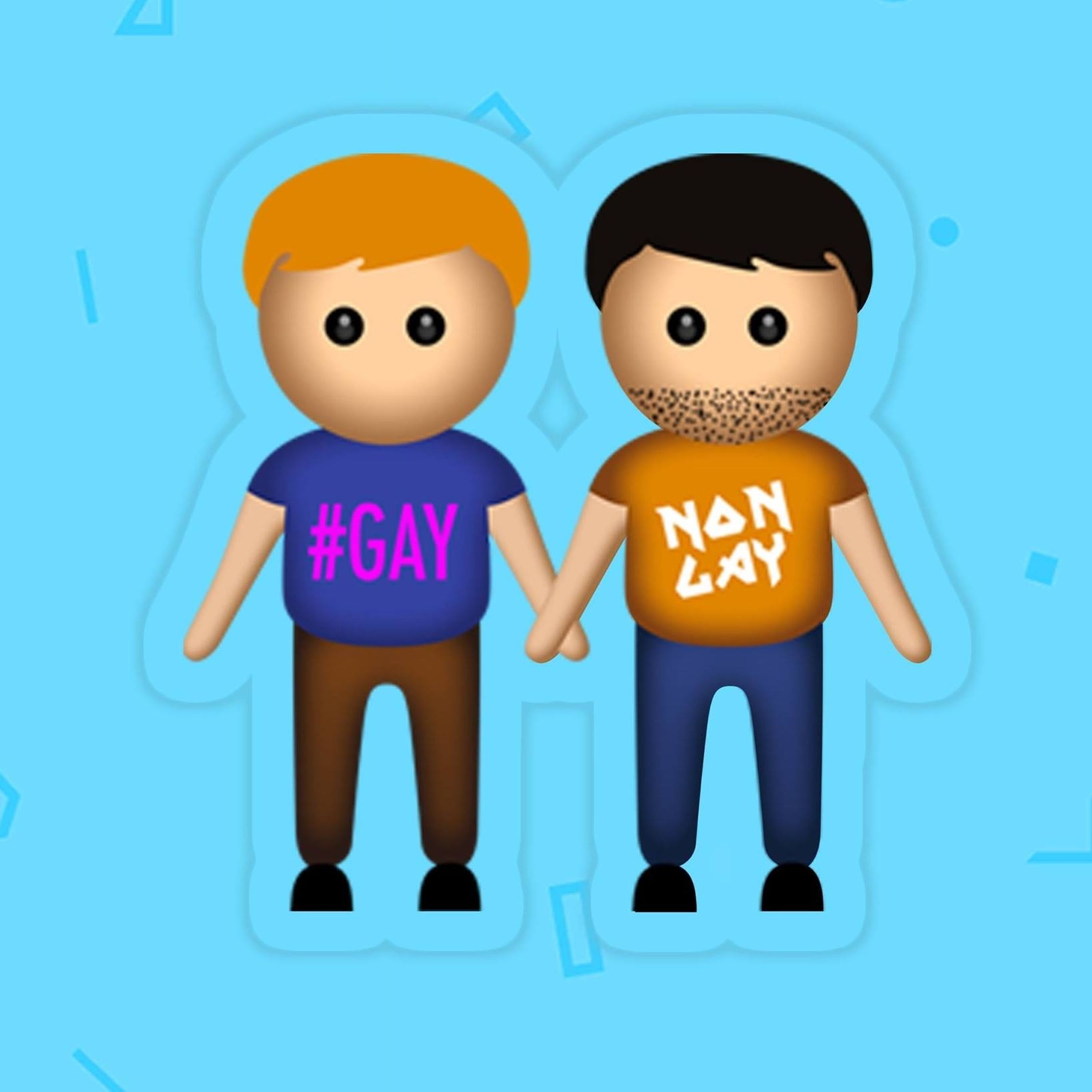 cover art for A Gay and a Non Gay douche to say LGBT+ rights
