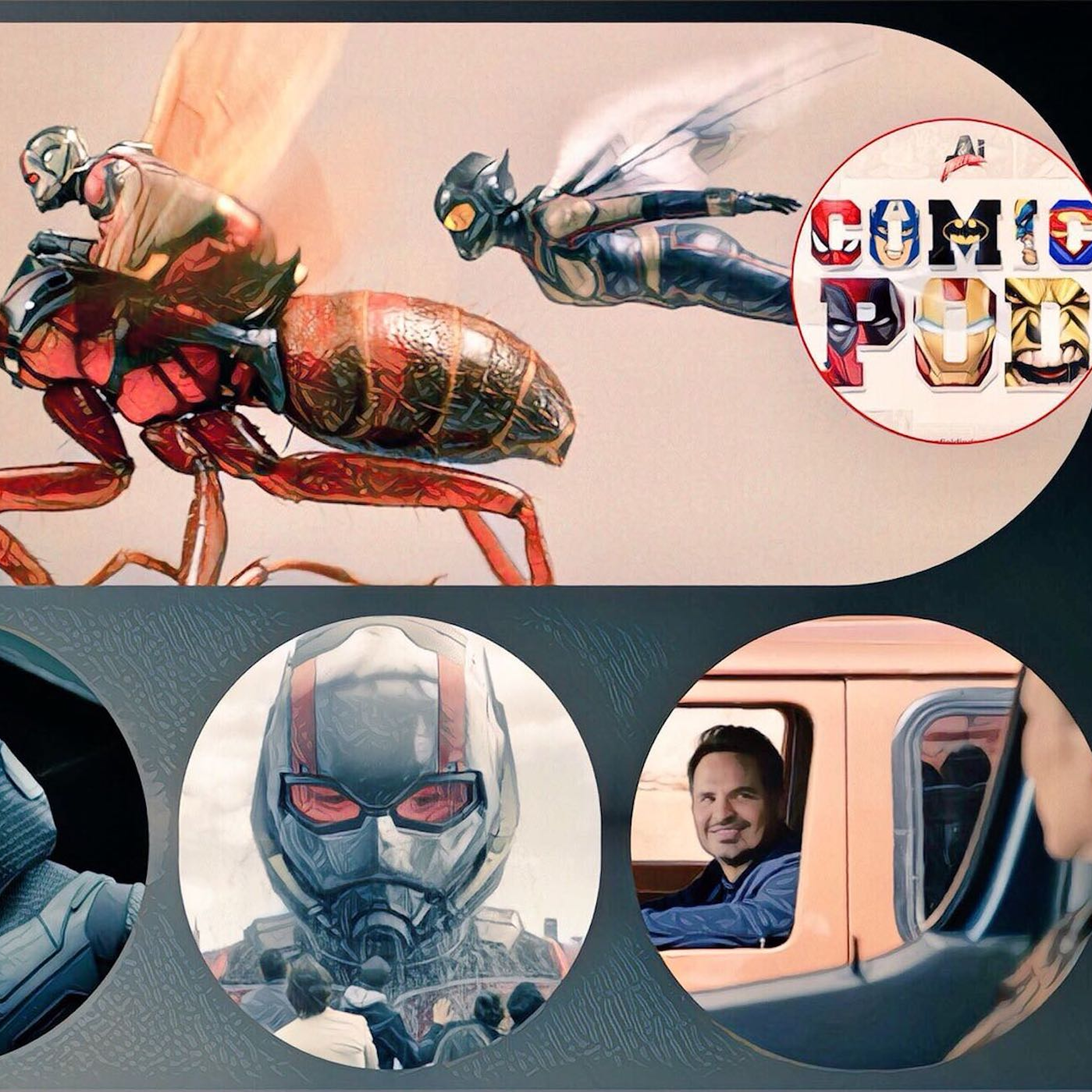 AI Comic Pod: Episode 65 - Ant-Man and the Wasp Review episode artwork