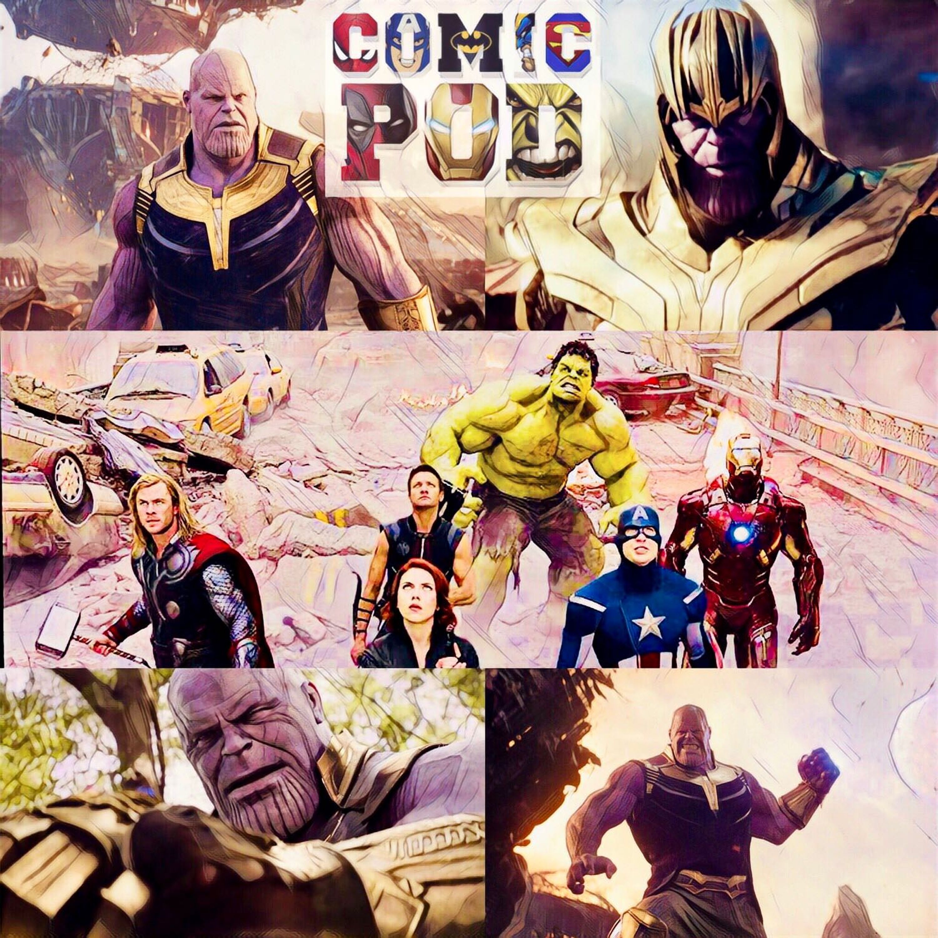 AI Comic Pod: Episode 61 - Infinity War Review - Part 2 episode artwork