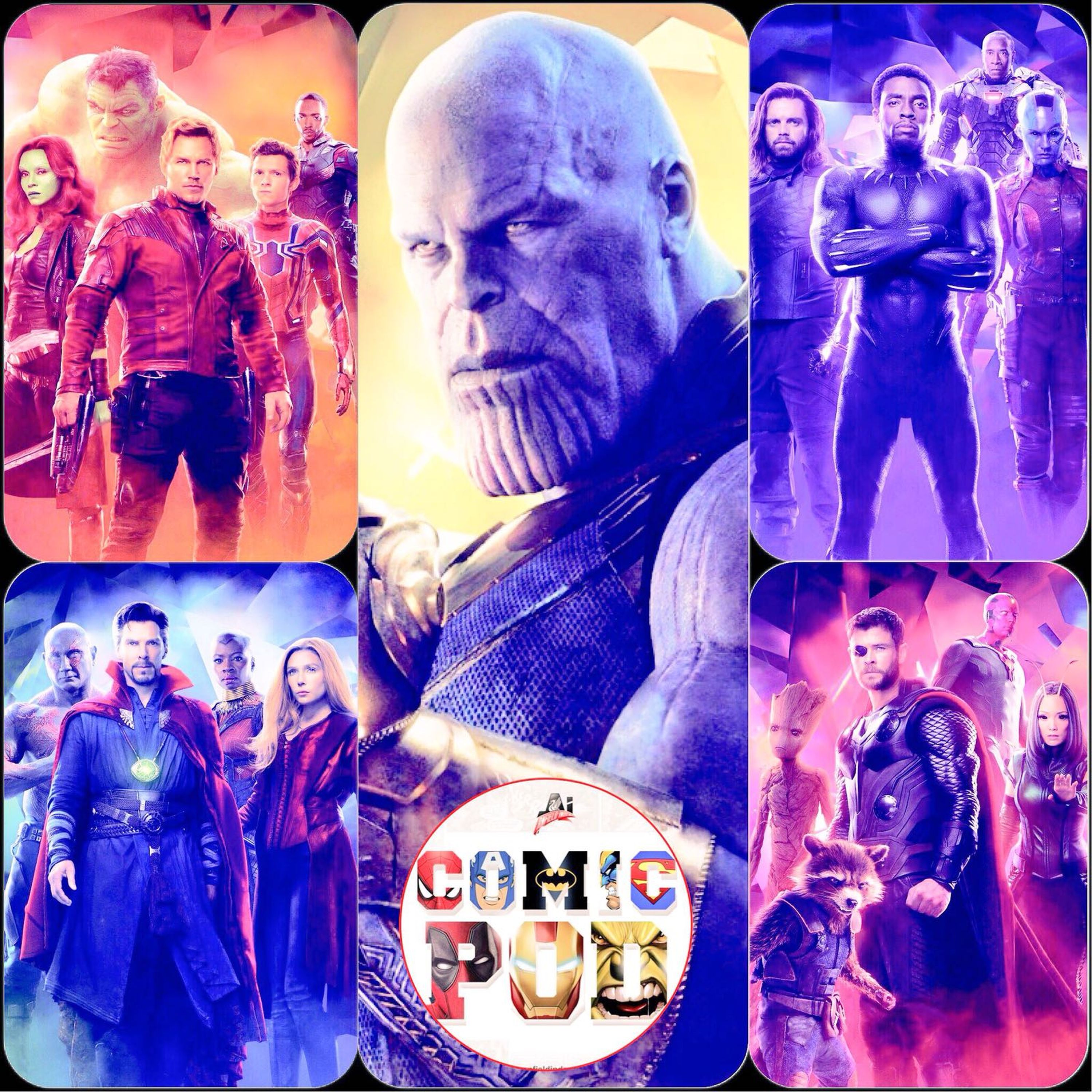 AI Comic Pod: Episode 60 - Infinity War Review - Part One episode artwork