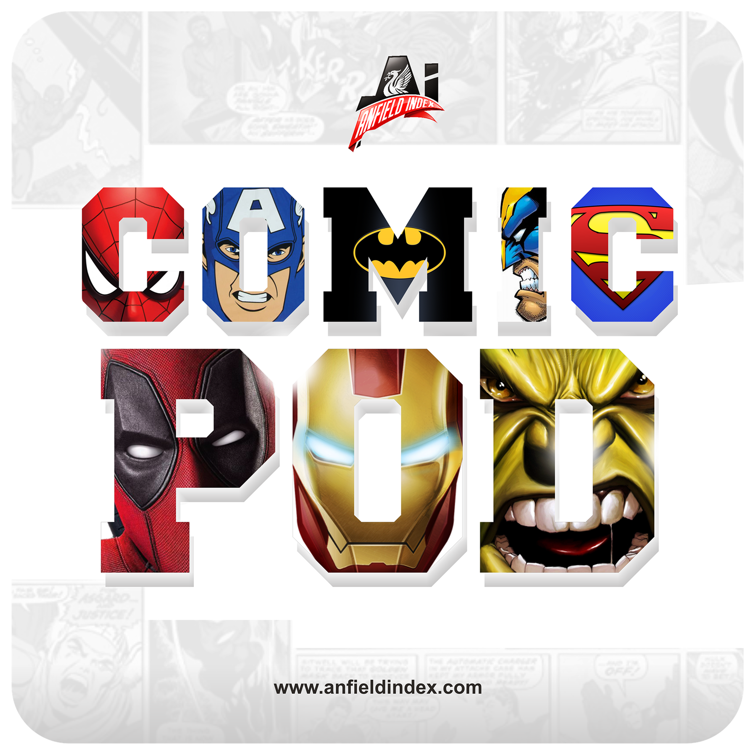 AI Comic Pod: Episode 59 - MCU Moments episode artwork