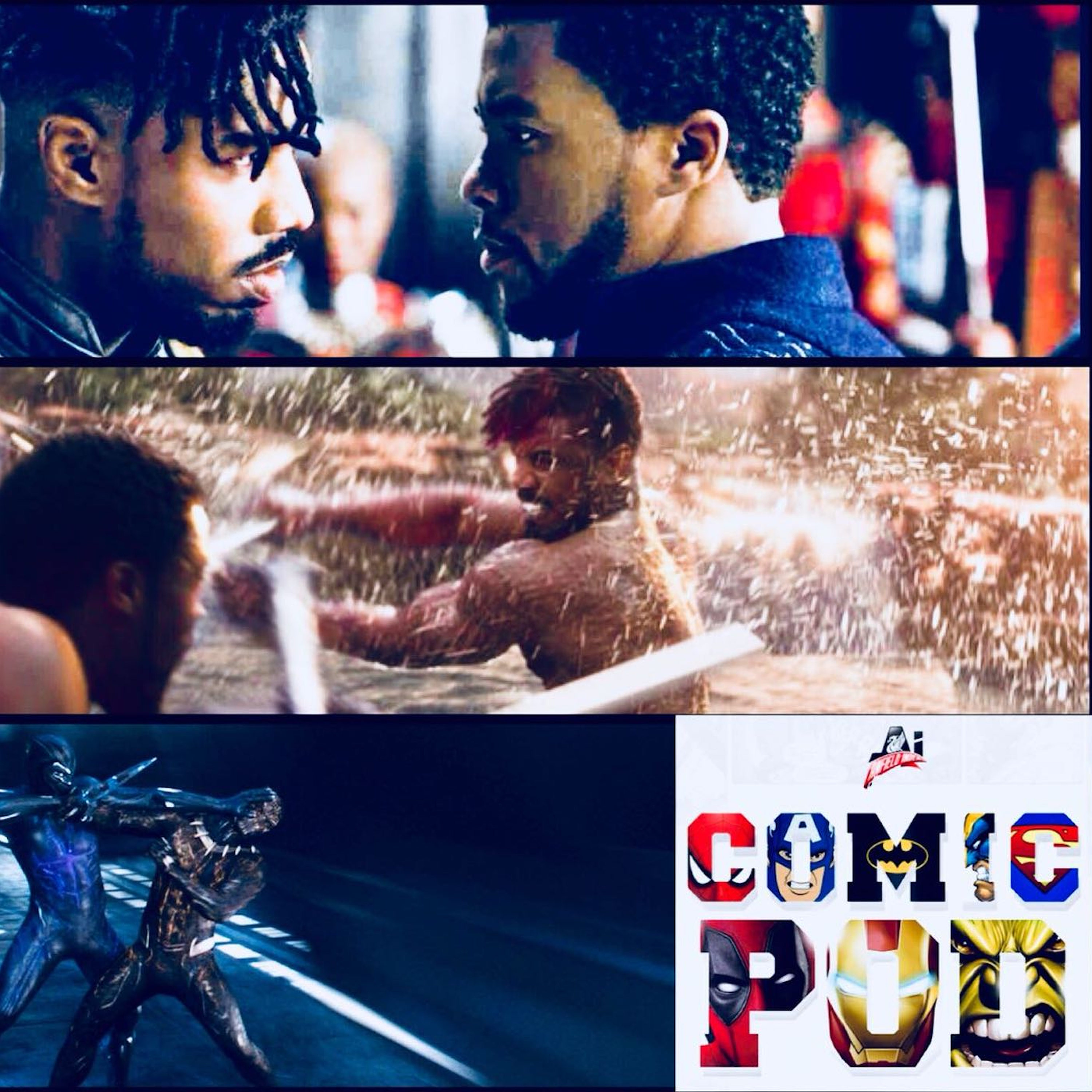 AI Comic Pod: Episode 57 - Black Panther Review episode artwork
