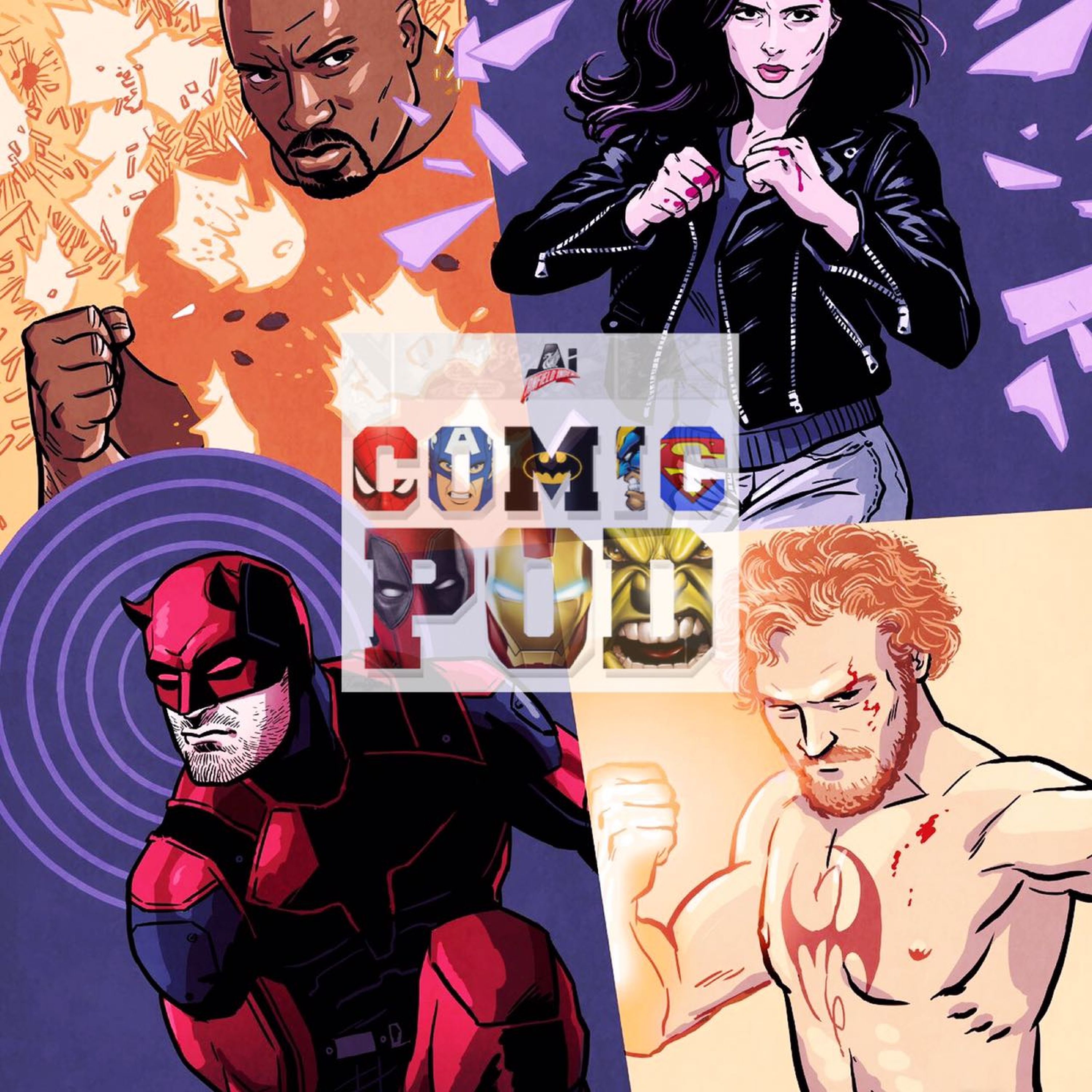 AI Comic Pod: Episode 47 - The Defenders episode artwork