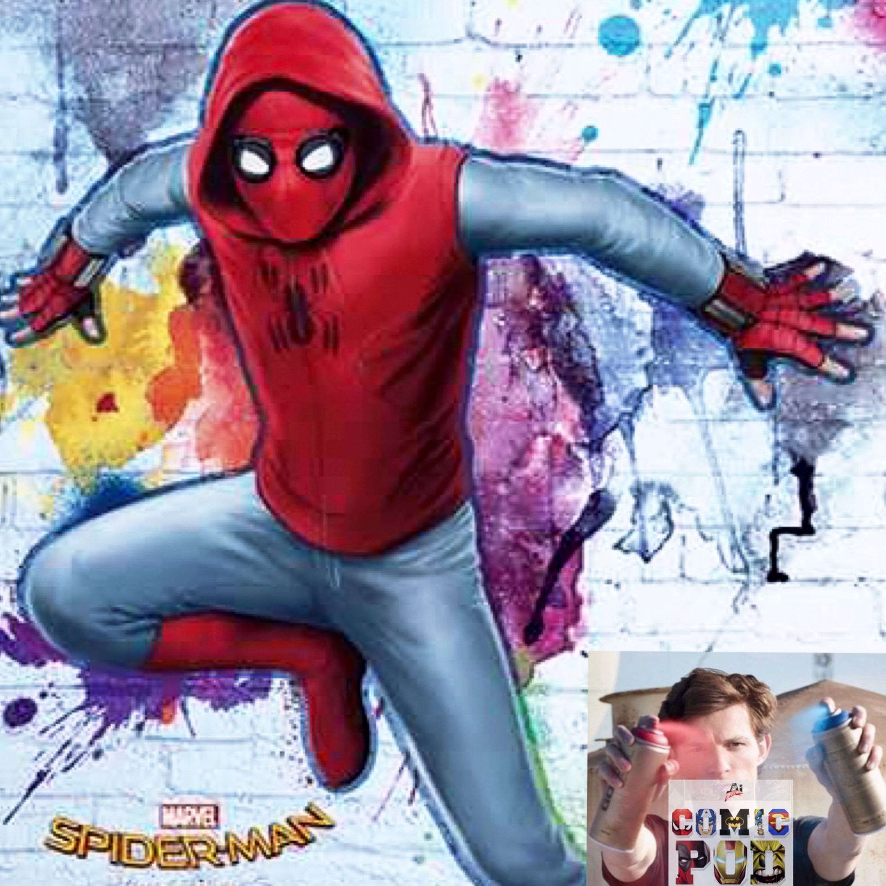 AI Comic Pod: Episode 41 - Spider-Man: Homecoming Preview episode artwork