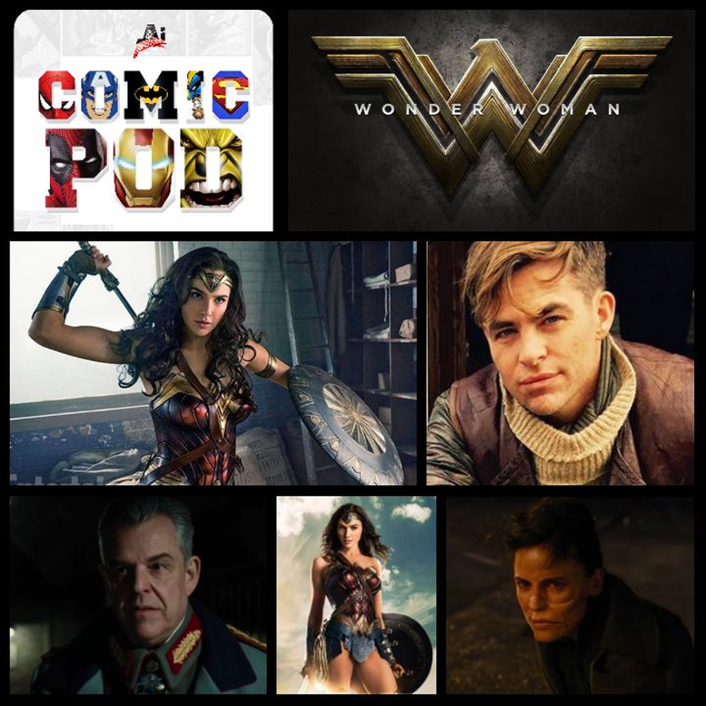 AI Comic Pod: Episode 39 - Wonder Woman Preview episode artwork