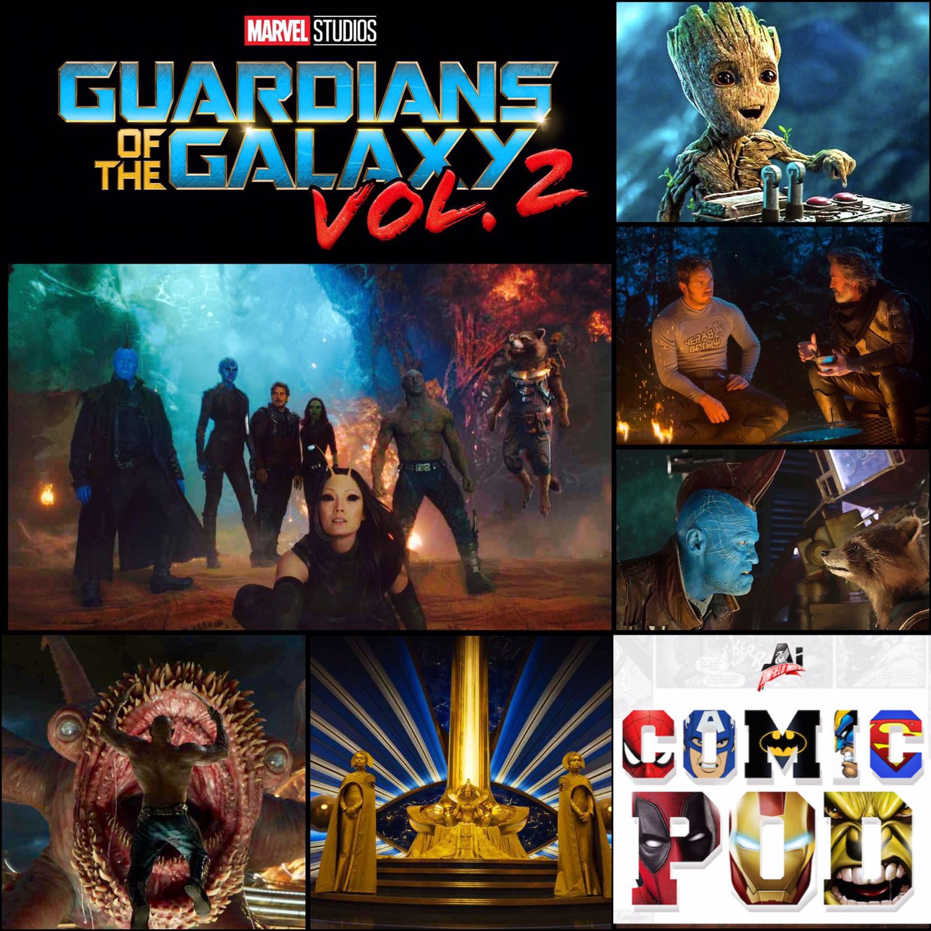 AI Comic Pod: Episode 38 - Guardians Of The Galaxy Vol. 2 Preview episode artwork