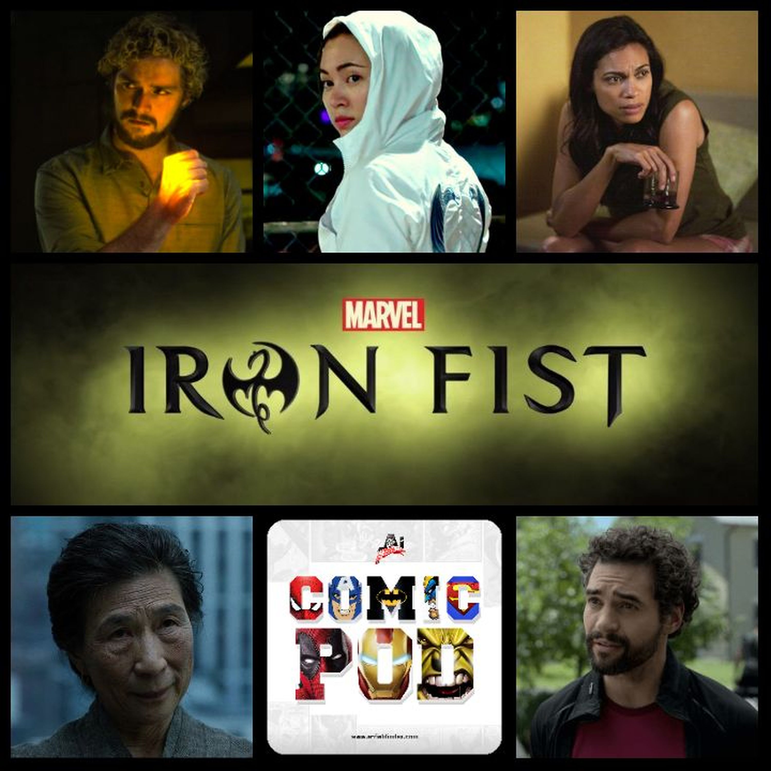 AI Comic Pod: Episode 37 - Iron Fist Review episode artwork