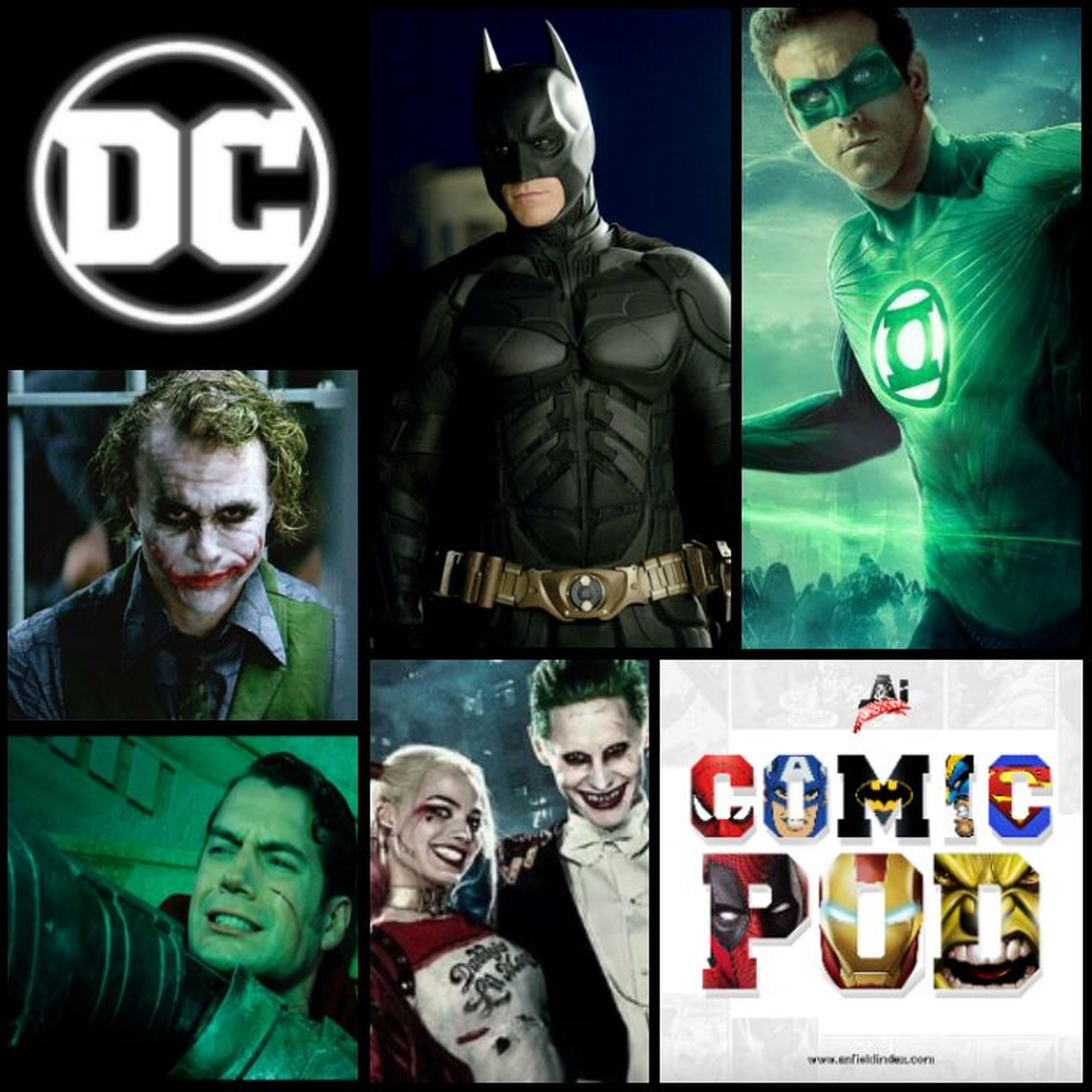 AI Comic Pod: Episode 33 - DC: The Good, The Bad and The Ugly episode artwork