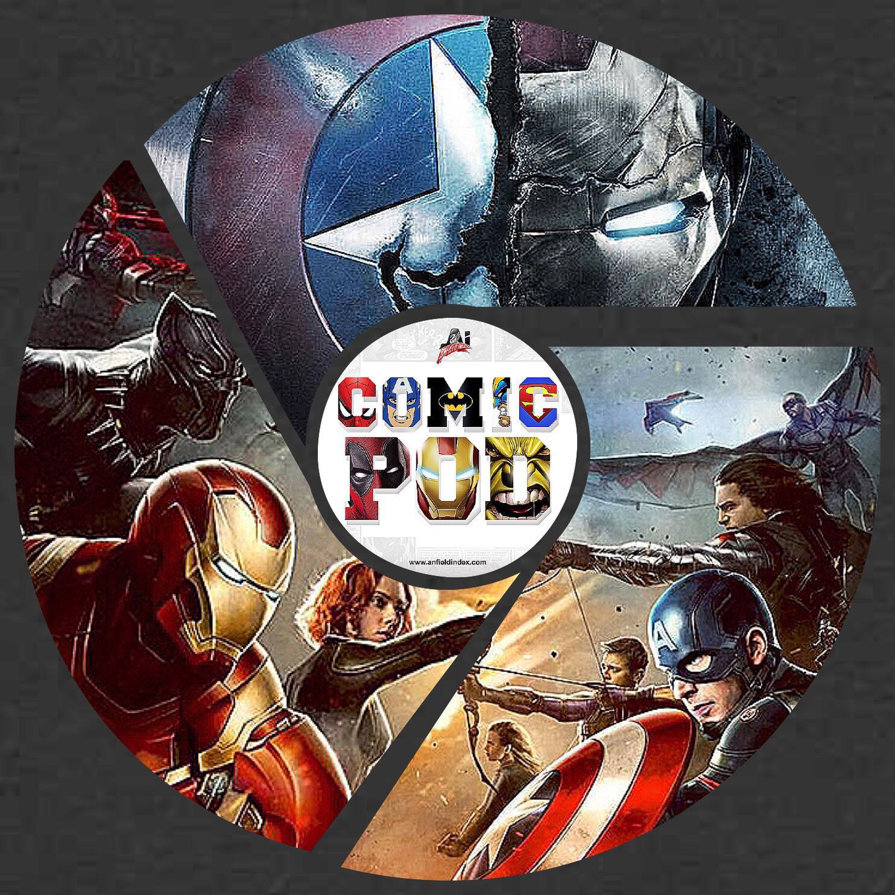 The AI Comic Pod Episode 13 - Captain America: Civil War Preview episode artwork