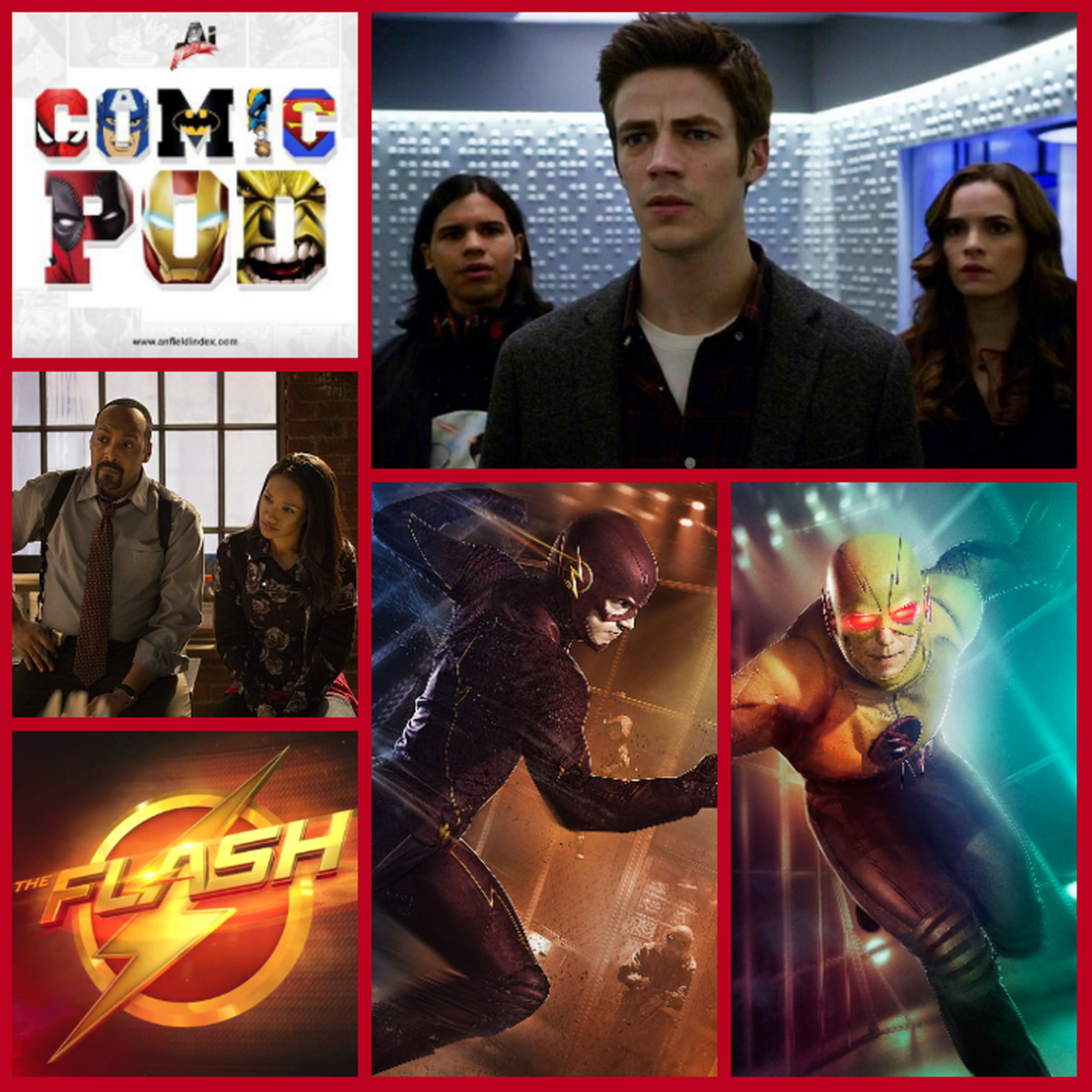 AI Comic Pod: Episode 9 - The Flash episode artwork