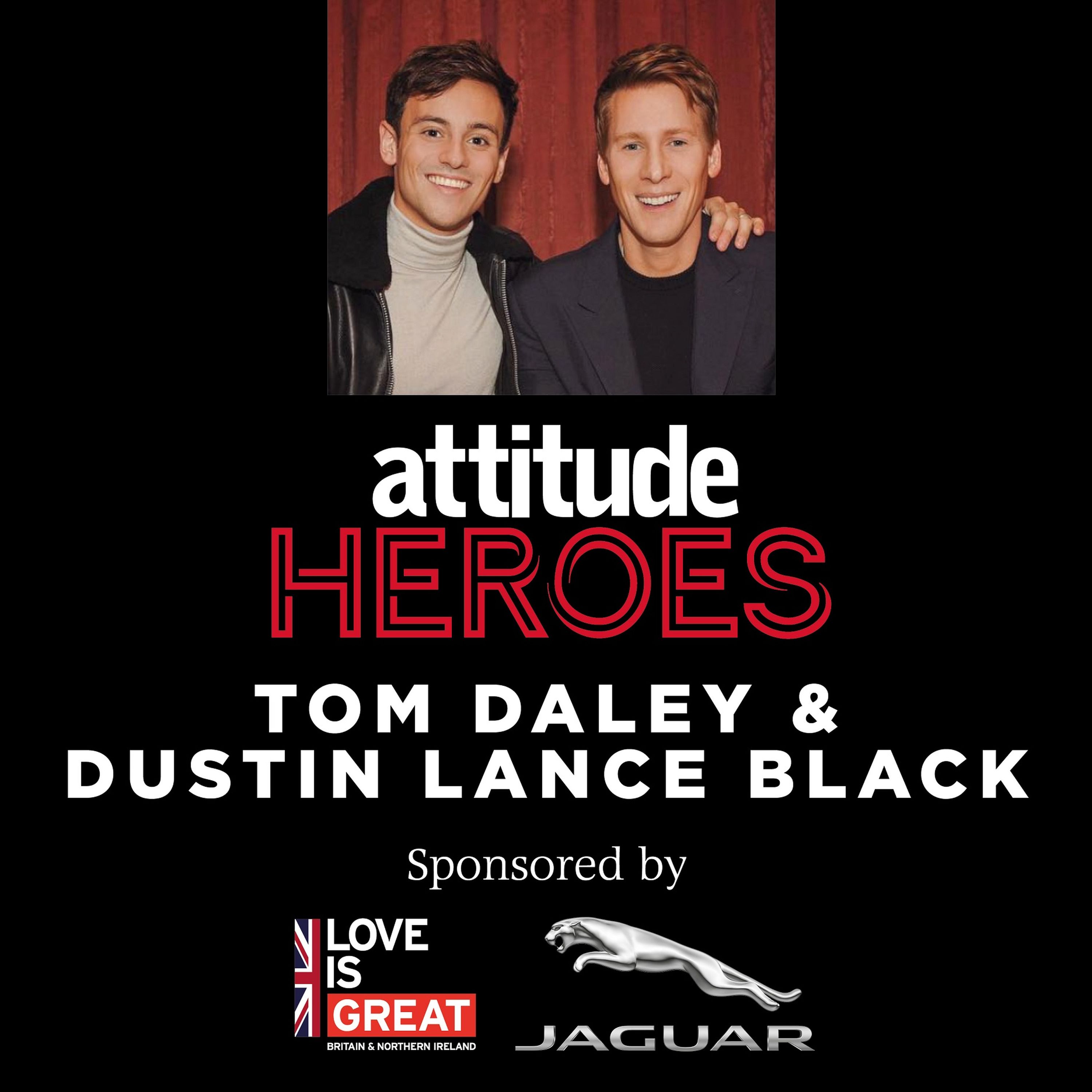 cover art for Bonus ep: Tom Daley and Dustin Lance Black reveal who did the chasing when they first started dating