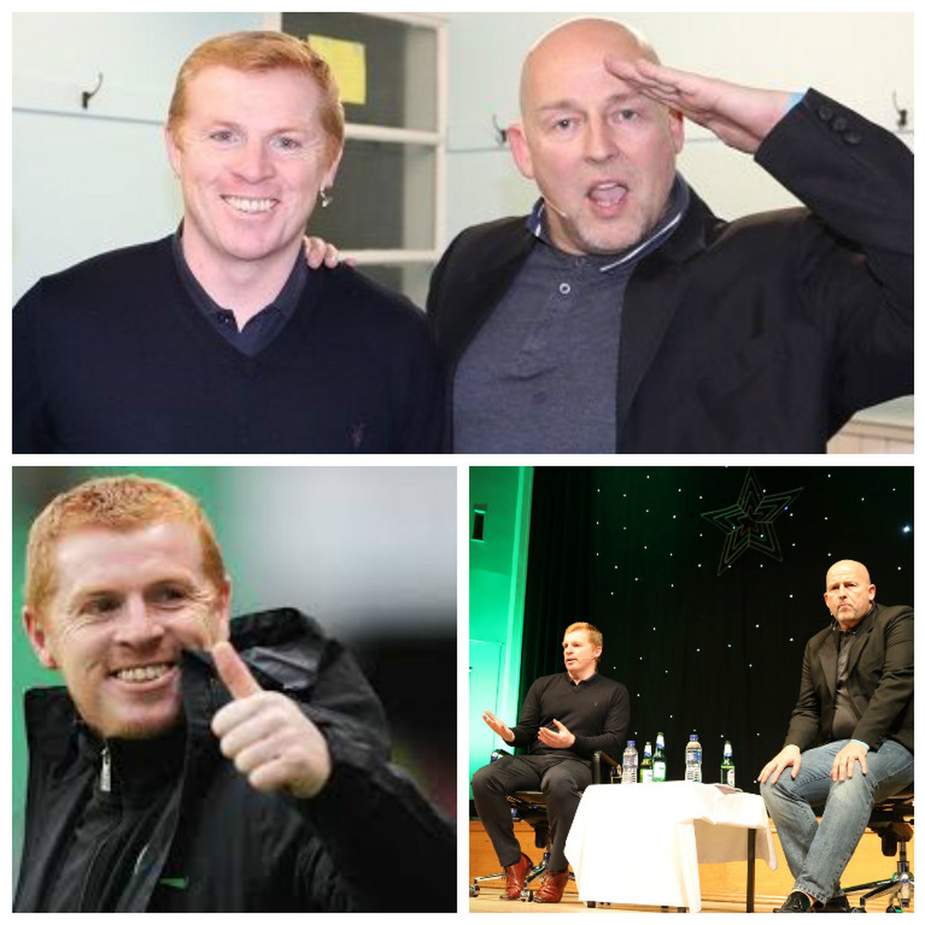 cover art for Neil Lennon Live: A pizza box, a punch-up and a phonecall from Elton John