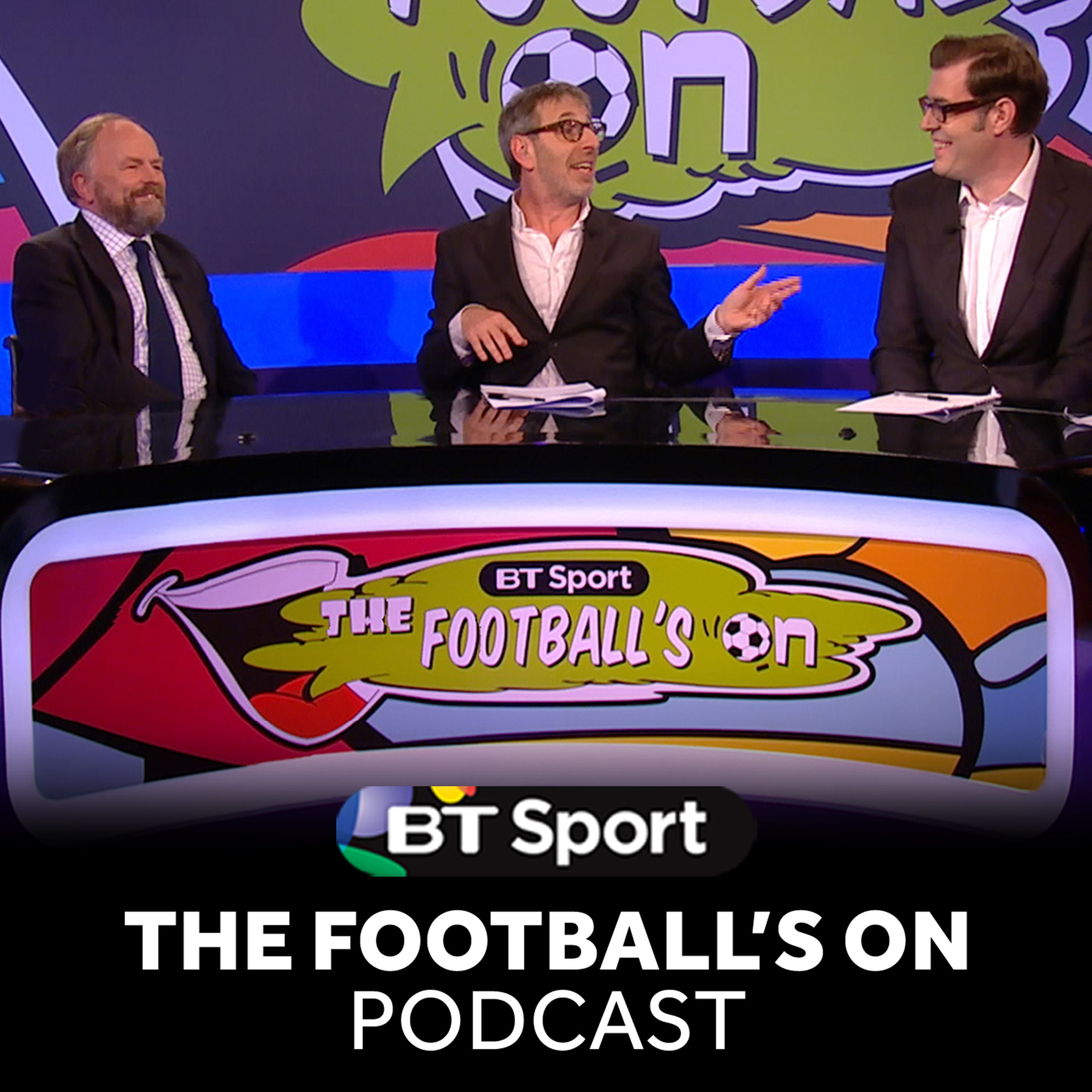 cover art for The Football's On Podcast - Ep 002 : Sean Lock & Ian Moore