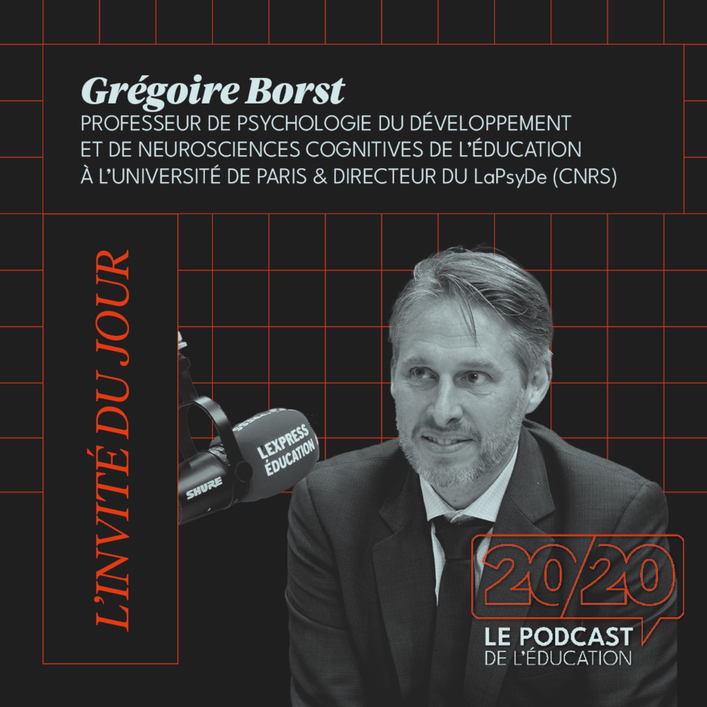[HORS-SÉRIE] 20/20 : La maternelle est la mère de toutes les batailles ! Grégoire Borst, professeur de psychologie