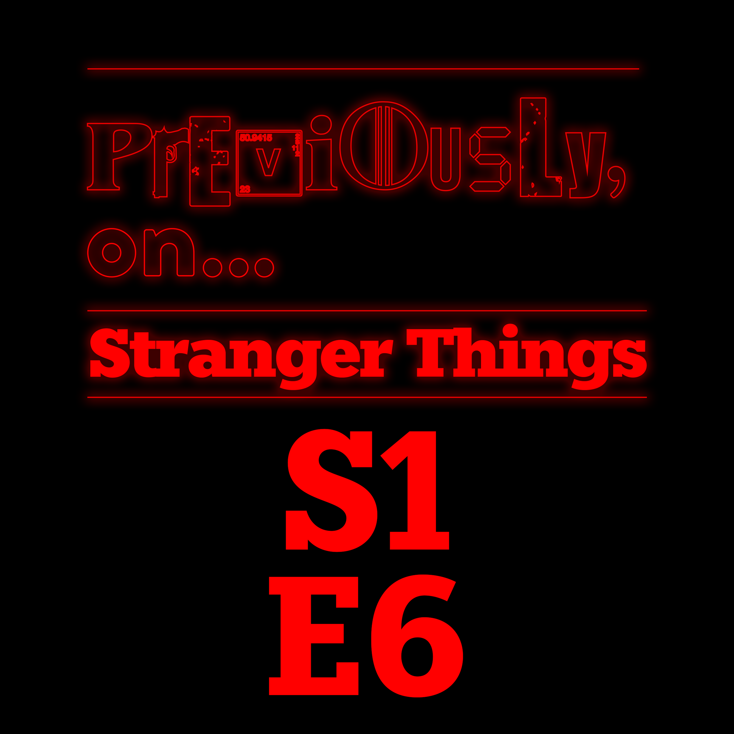 Stranger Things S1E6 - The Monster - podcast episode cover