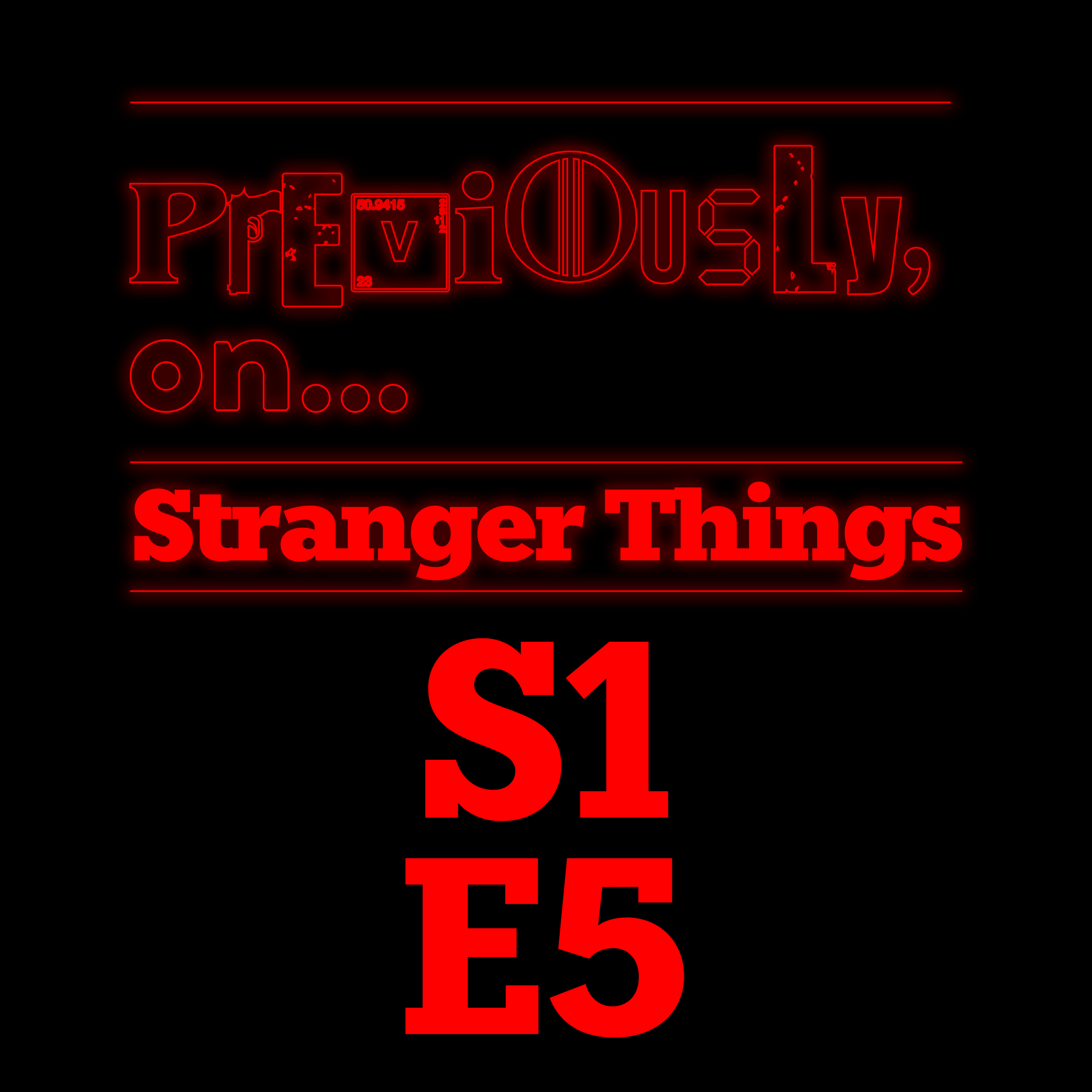 Stranger Things S1E5 - The Flea & the Acrobat