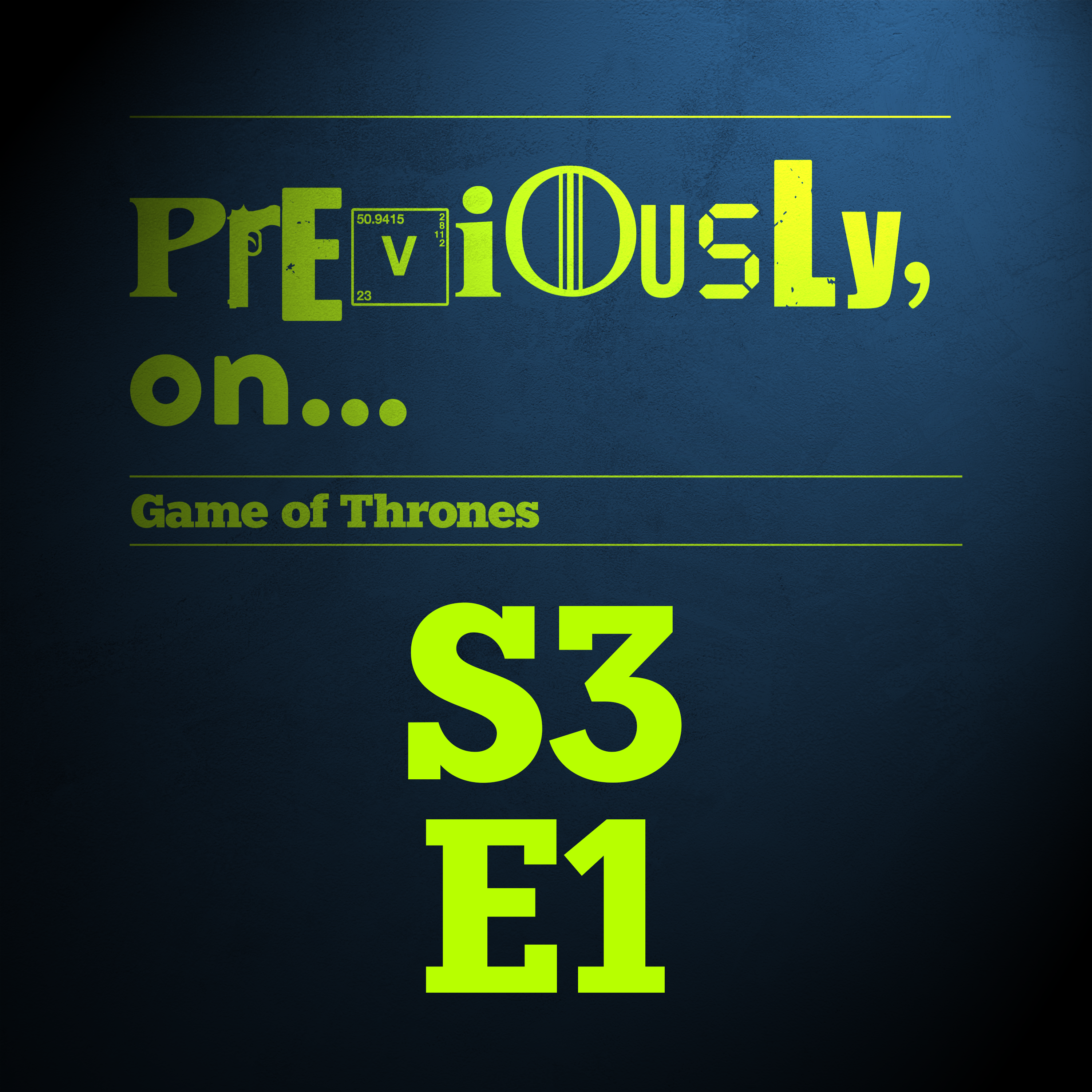 Game of Thrones S3E1 - Valar Dohaeris - podcast episode cover