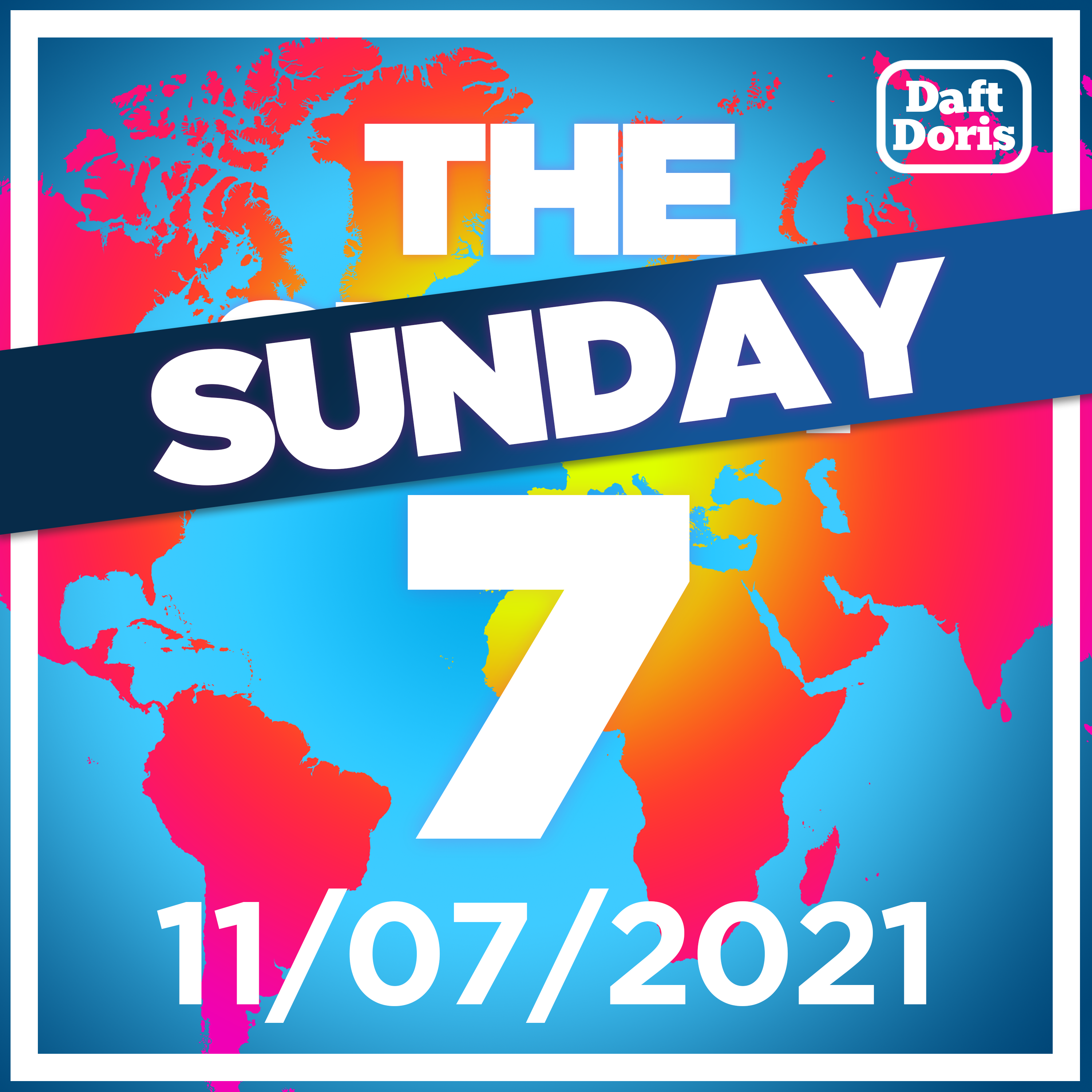 Ep 391. The Sunday 7 - Richard heads to Space, Beer could save the planet, SharkFest and Mosquitos go Dating...