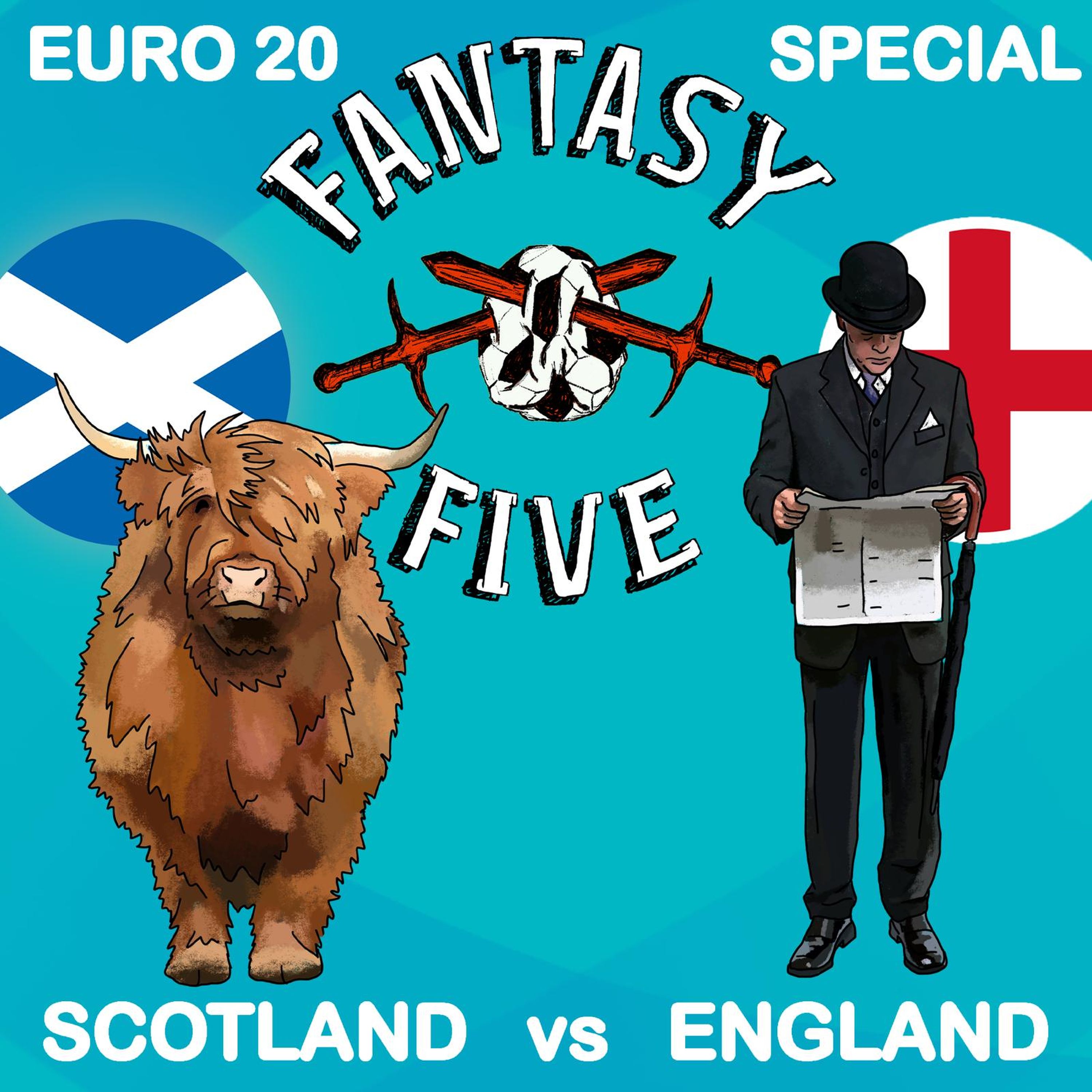 cover art for Euros Special - Scotland vs England