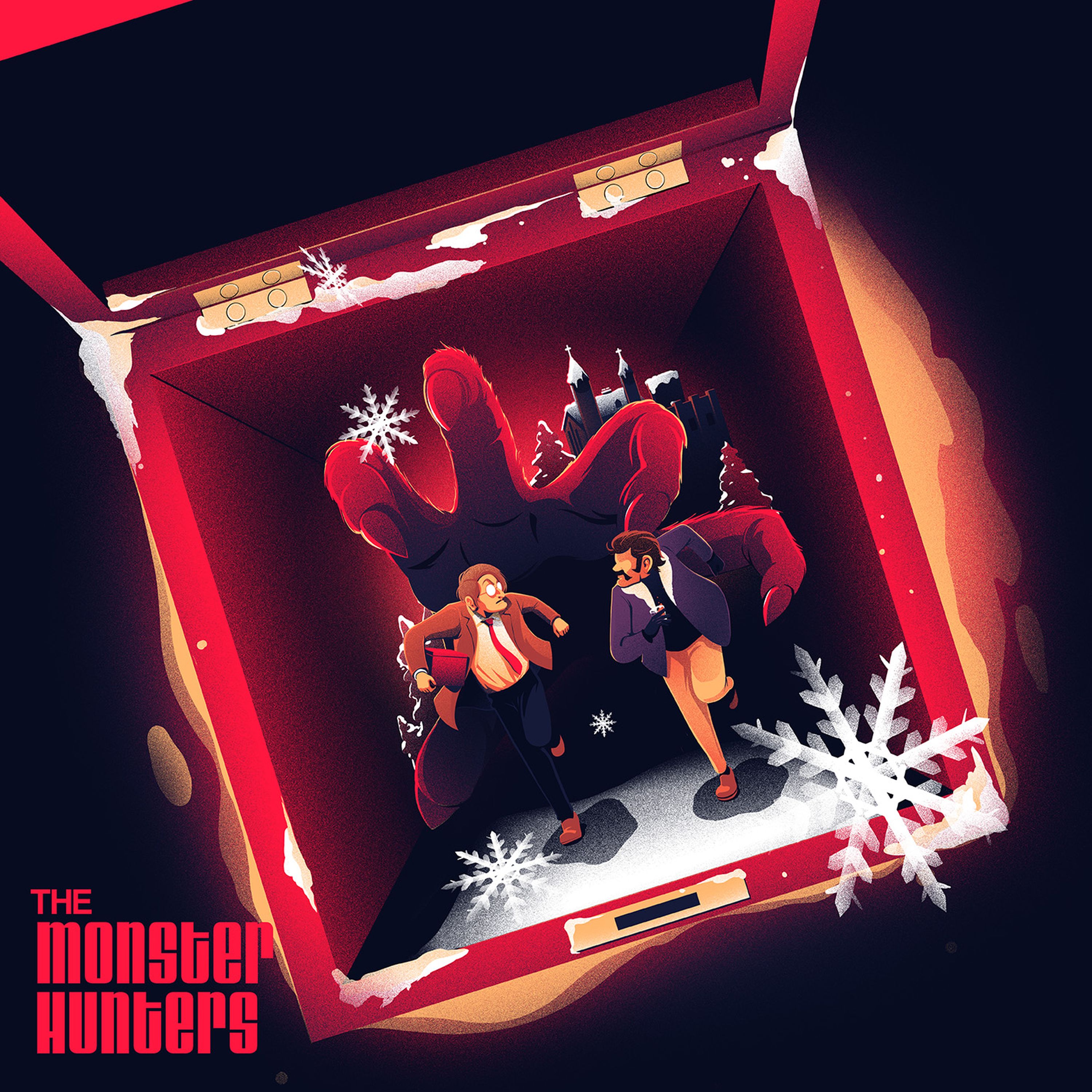 cover art for The Monster Hunters and the Box of Desires