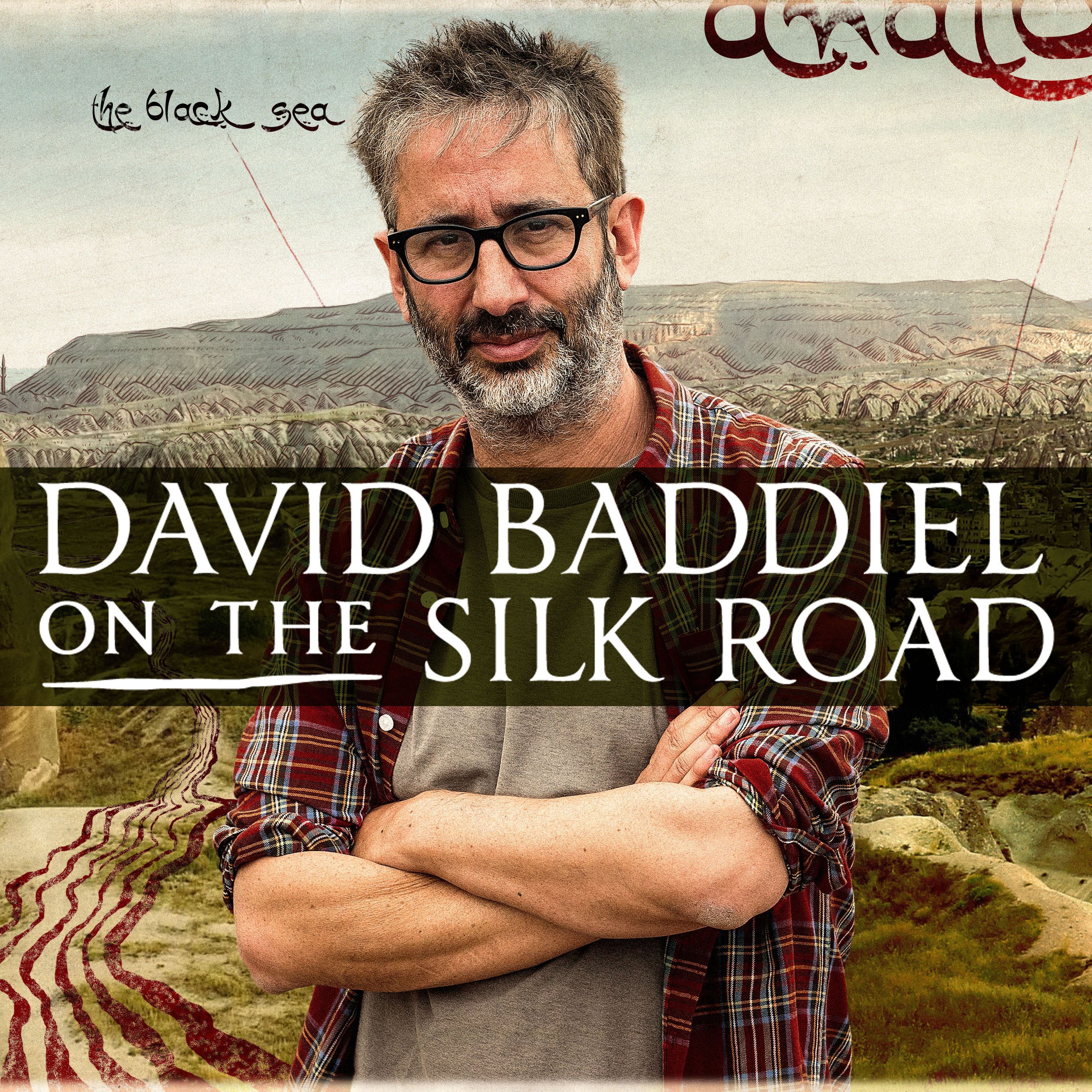 cover art for David Baddiel On the Silk Road