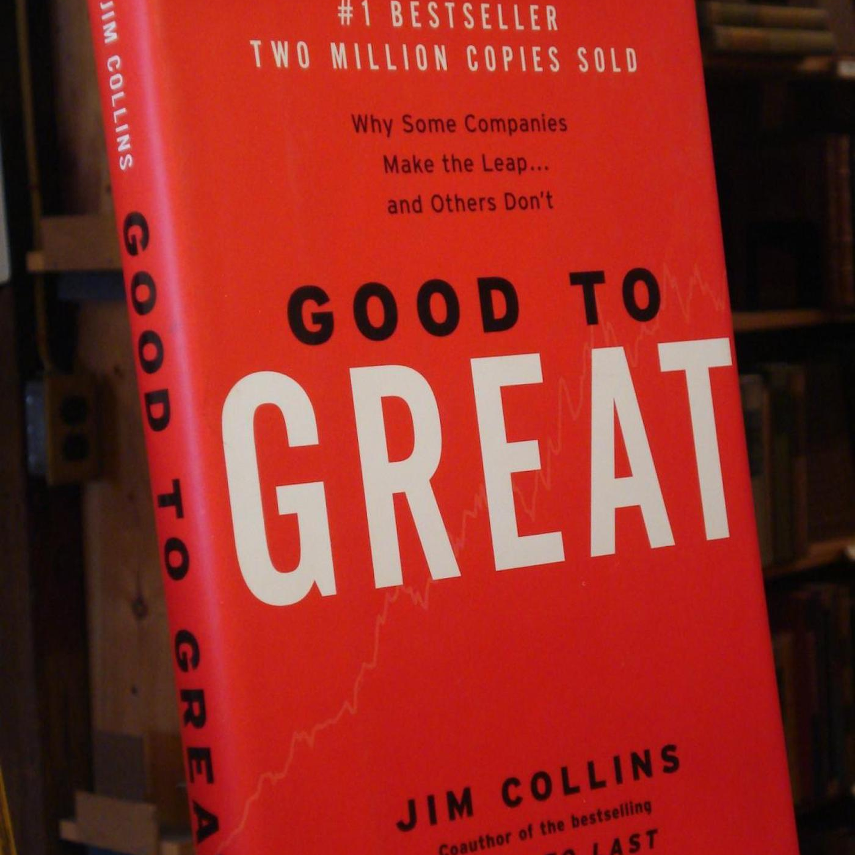 Jim Collins on making good culture great - podcast episode cover