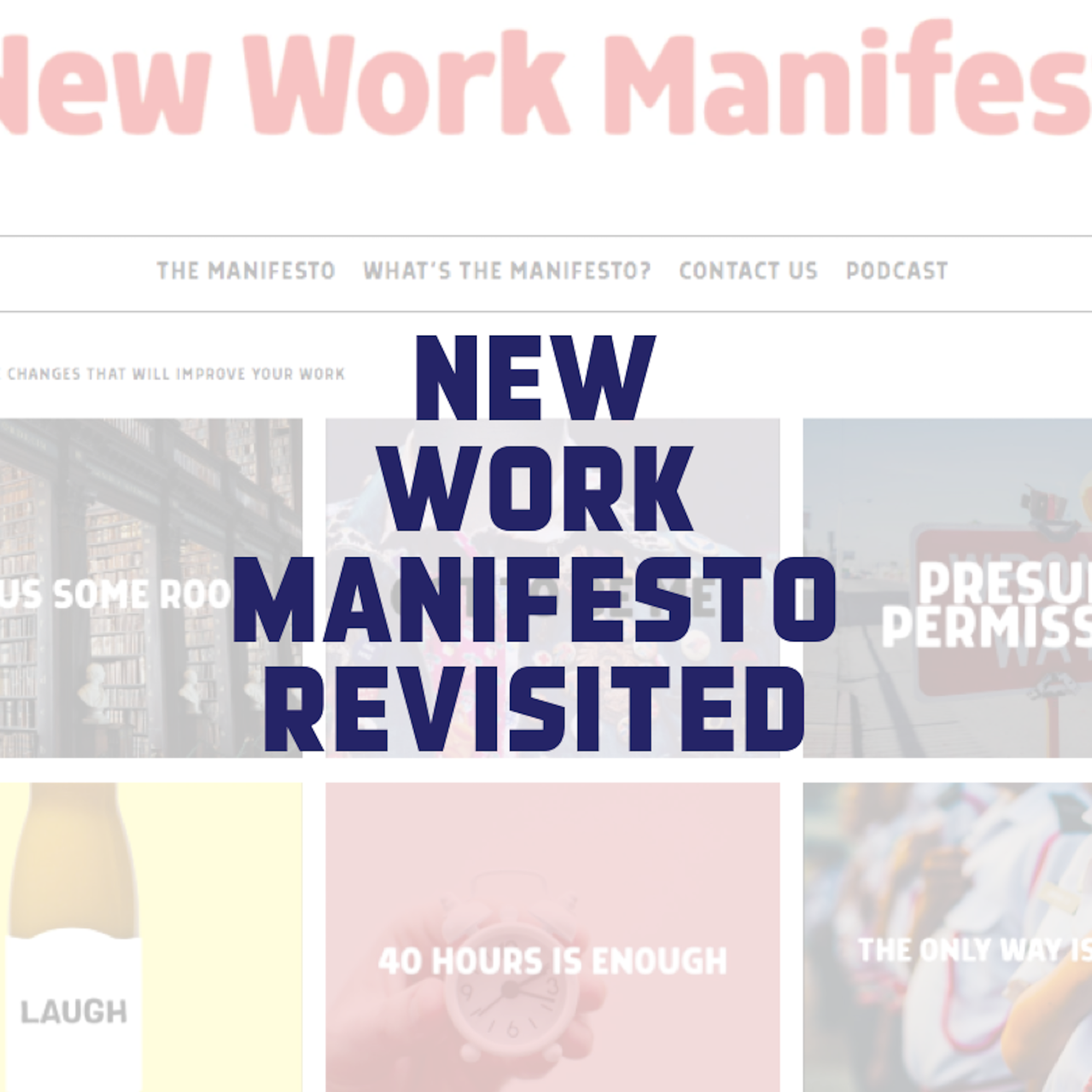 cover art for Testing the New Work Manifesto