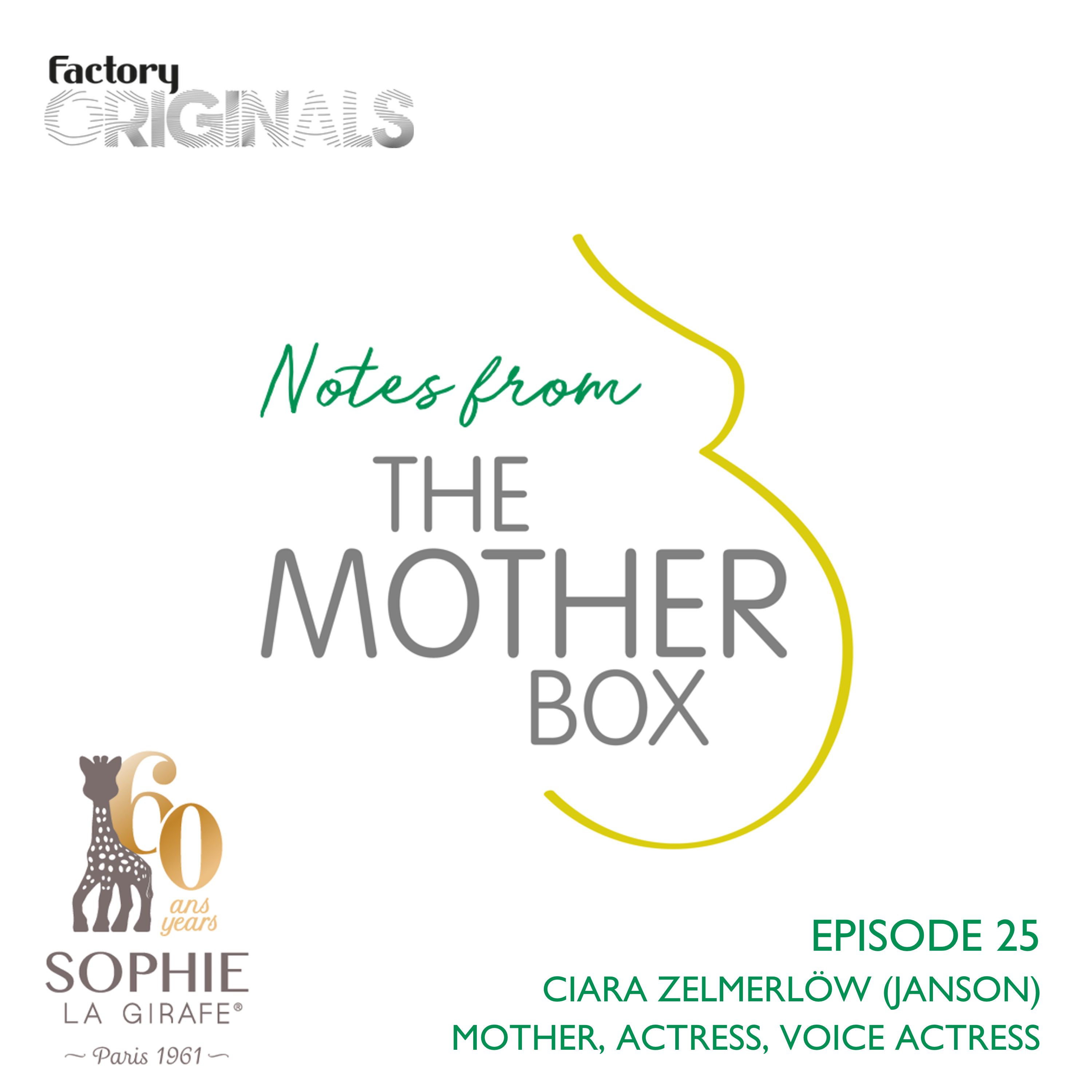 Episode 25 : Ciara Zelmerlöw (Janson) (Mother, Actress, Voice Actress)