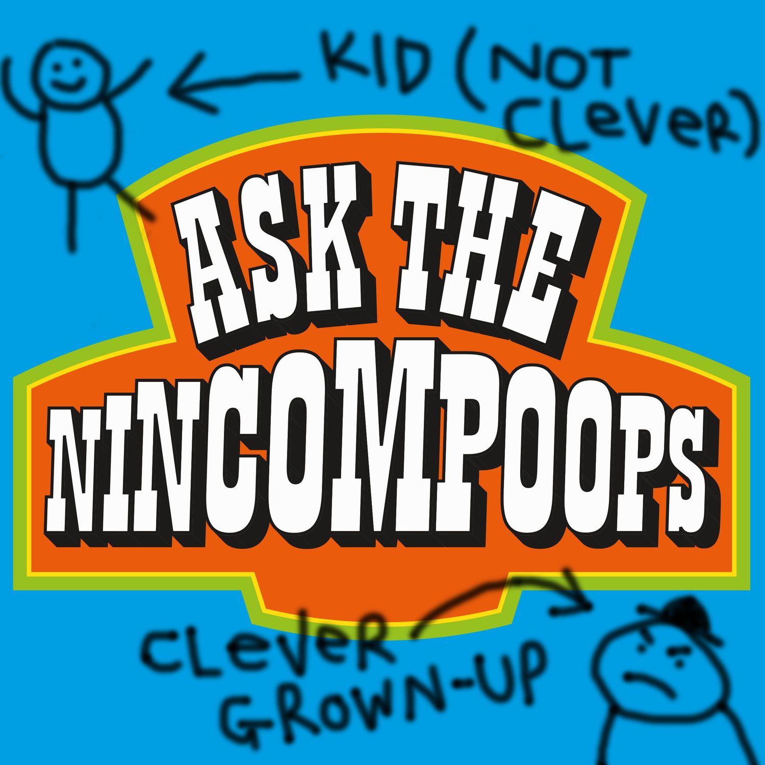cover art for ASK THE NINCOMPOOPS ARE BACK!