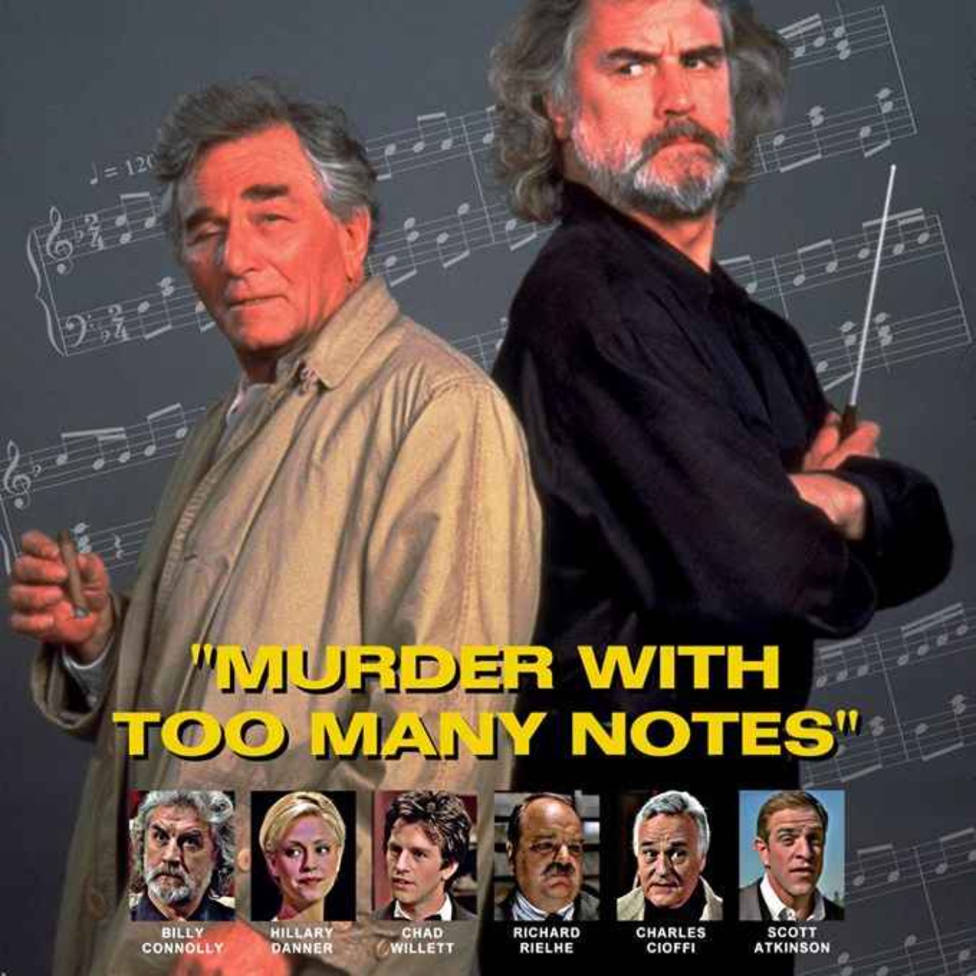 cover art for Murder With Too Many Notes - with Stephen Graham