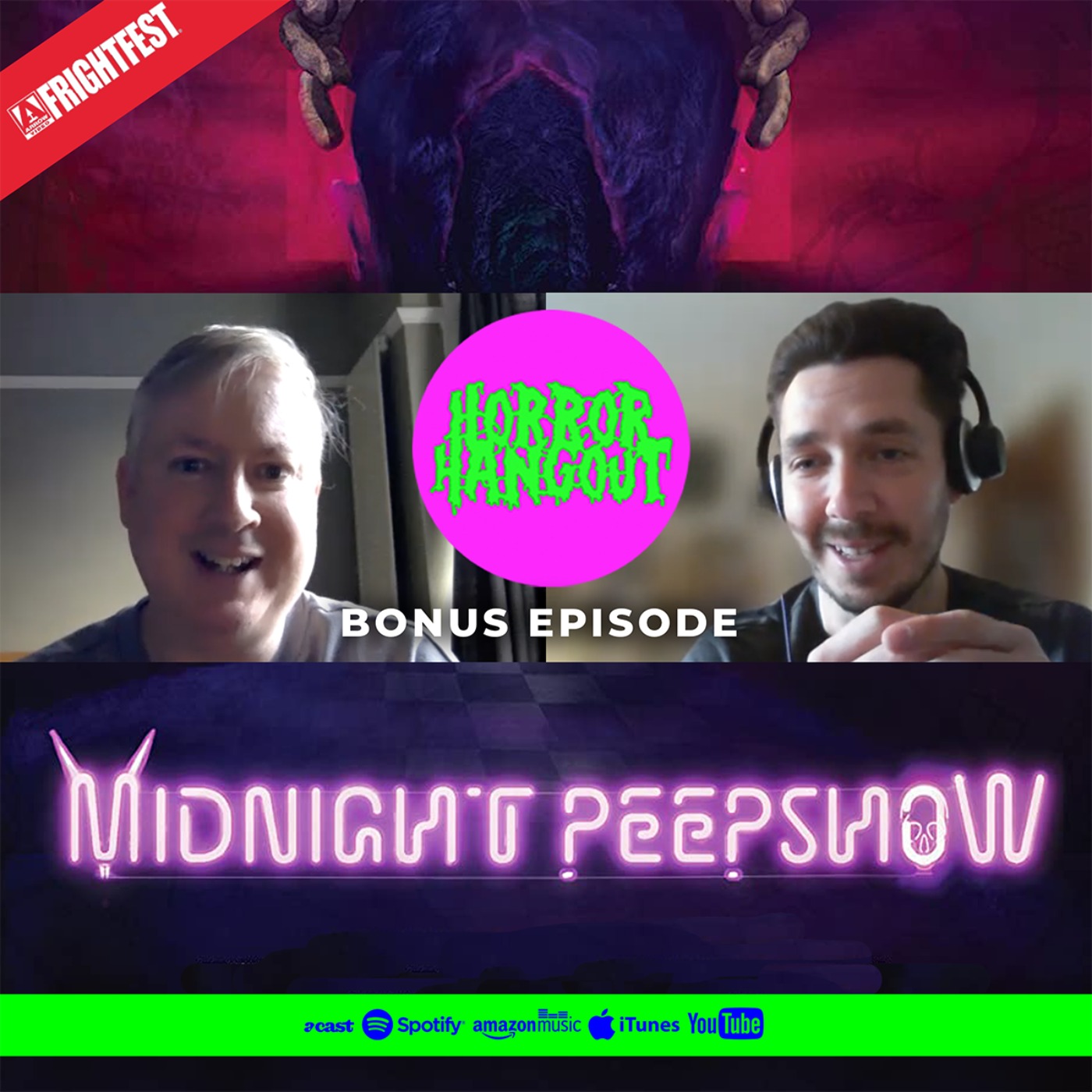 Horror Hangout Bonus Episode : Interview with Midnight Peepshow Director Andy Edwards (FrightFest 2022)