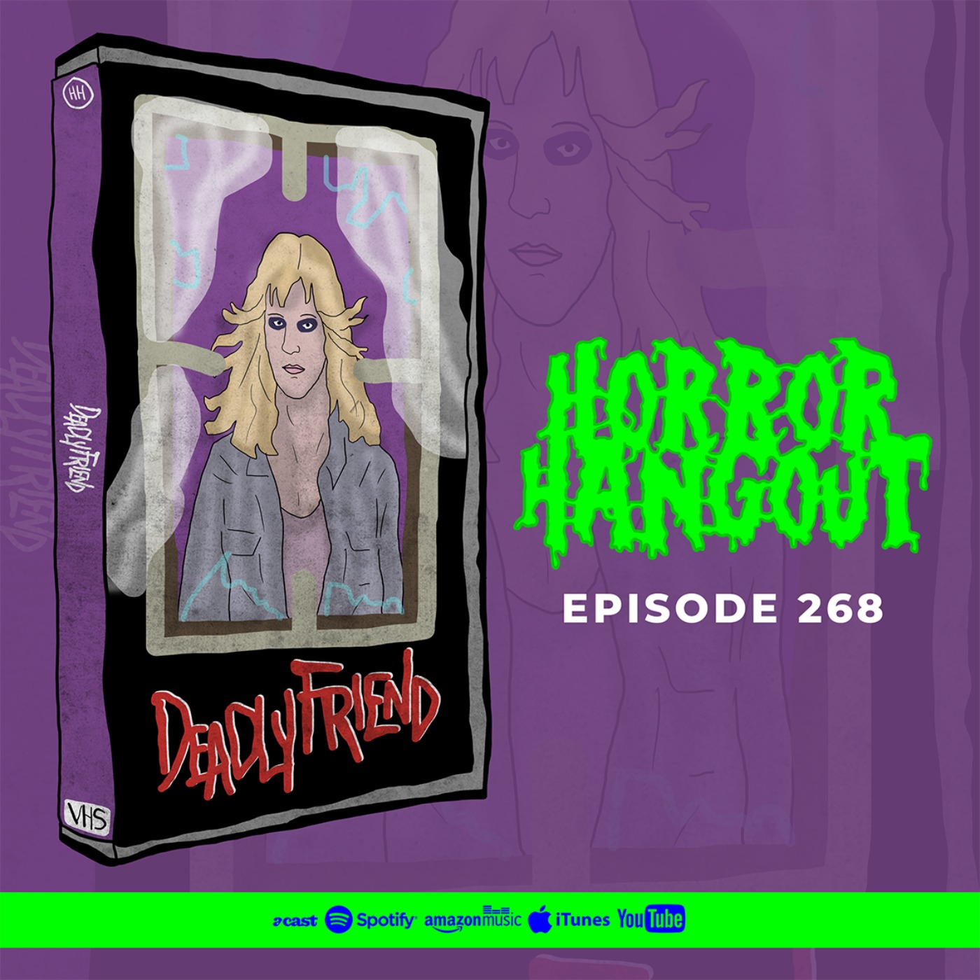 cover art for Horror Hangout #268 : Deadly Friend (w/ Edward Harvey)
