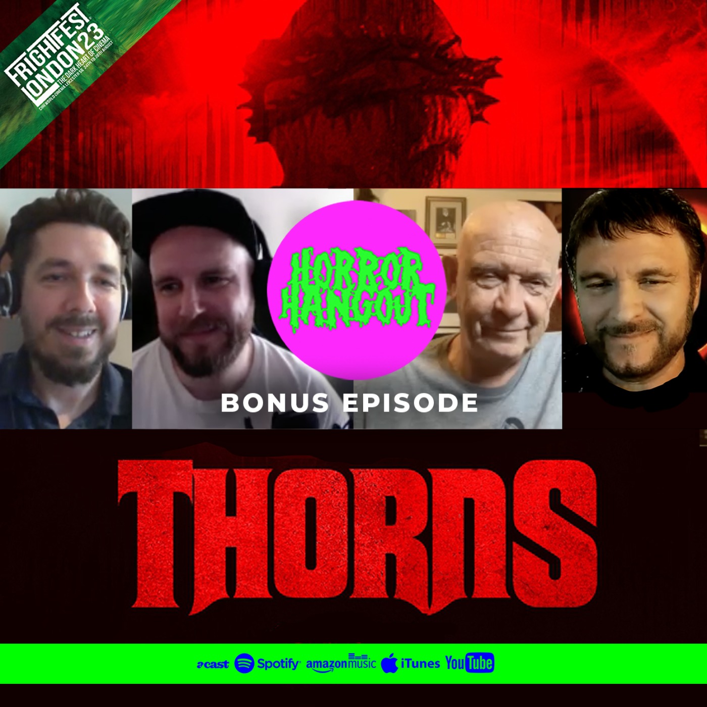 Horror Hangout Bonus Episode : Interview with Thorns Star Doug Bradley & Director Douglas Schulze (FrightFest 2023)