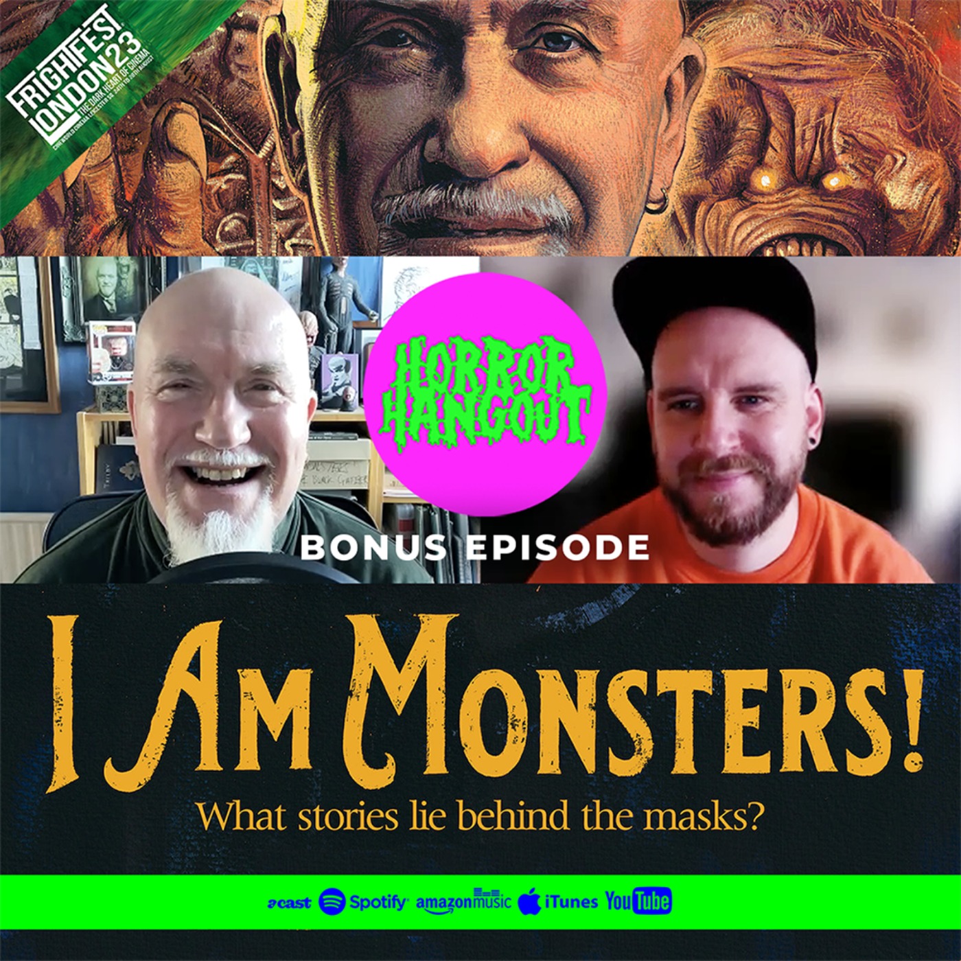 Horror Hangout Bonus Episode : Interview with I Am Monsters Star Nicholas Vince (FrightFest 2023)