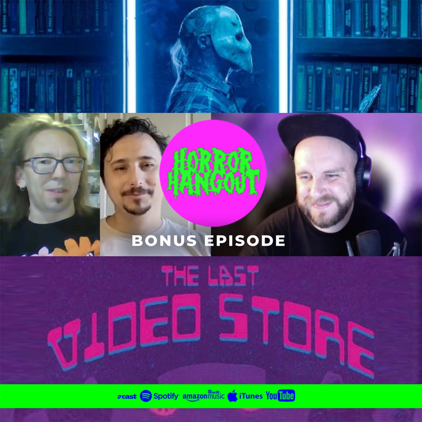 cover art for Horror Hangout Bonus Episode : Interview with The Last Video Store Star Kevin Martin & Director Tim Rutherford (FrightFest Halloween 2023)