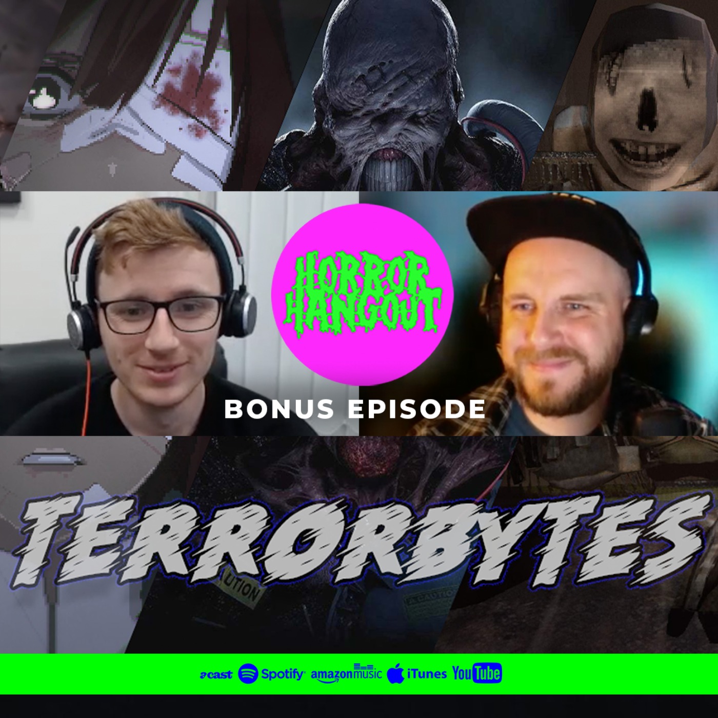 cover art for Horror Hangout Bonus Episode : Interview with TerrorBytes Development Producer Daniel Richardson