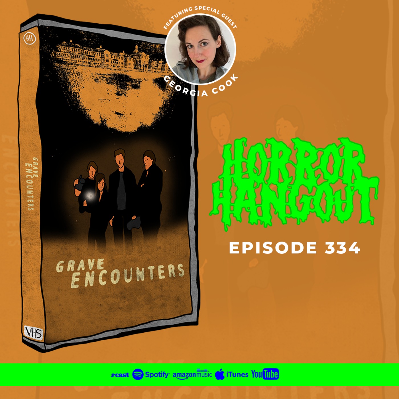 cover art for Horror Hangout #334 : Grave Encounters (w/ Georgia Cook)